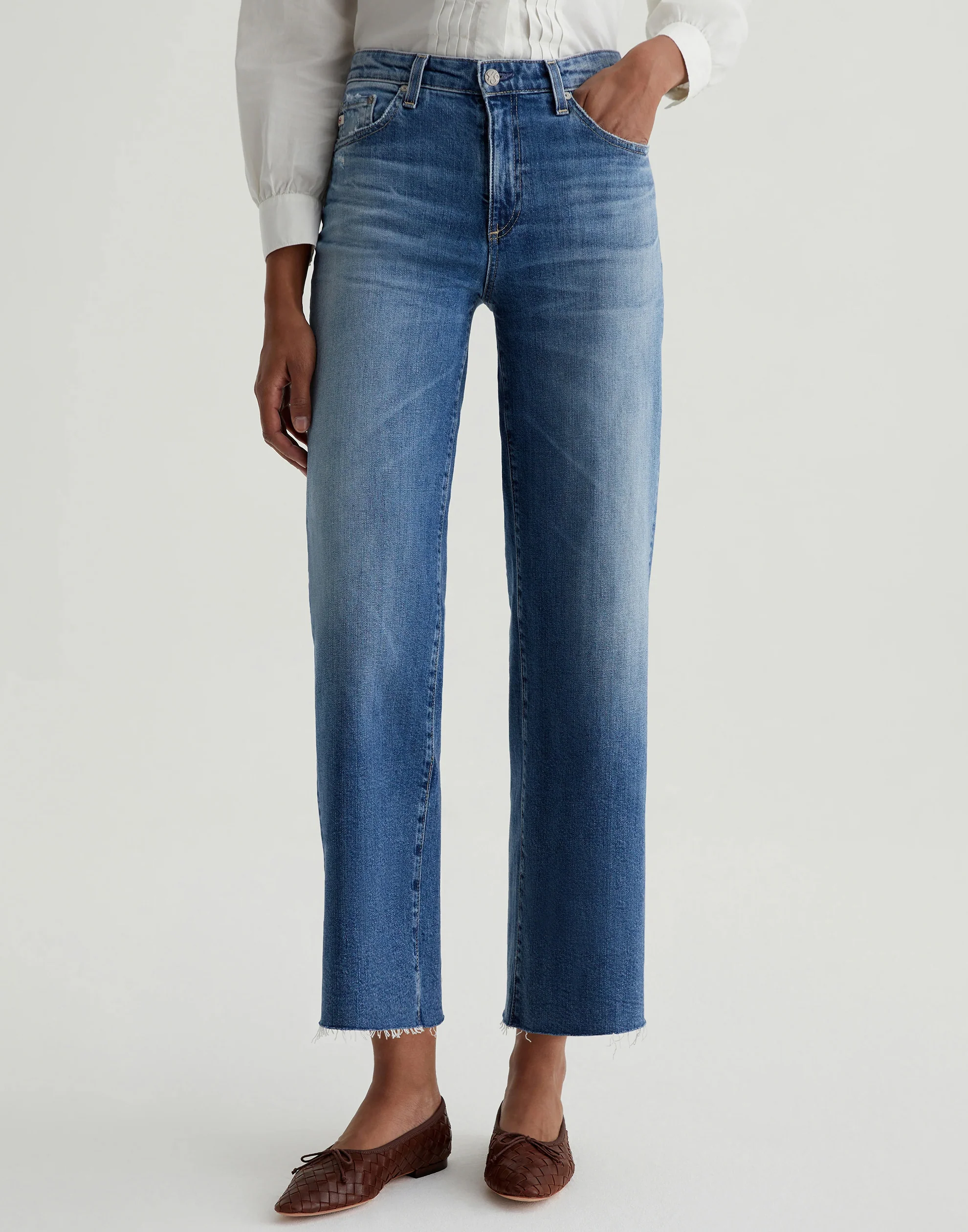 16 Years Postcard Saige Wide Leg Crop Jeans - Image 2