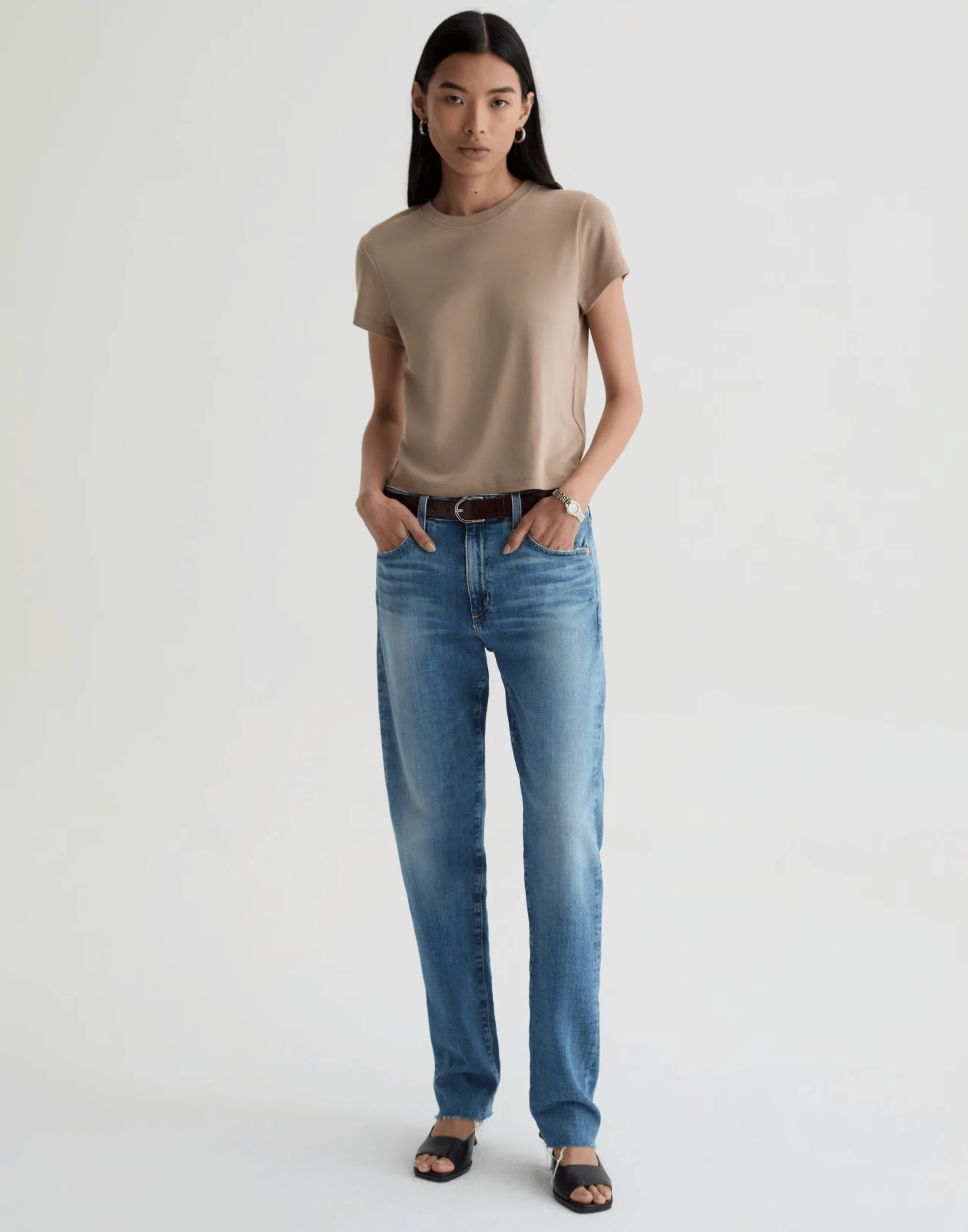 American West Mid-Rise Boyfriend Jeans - Image 2