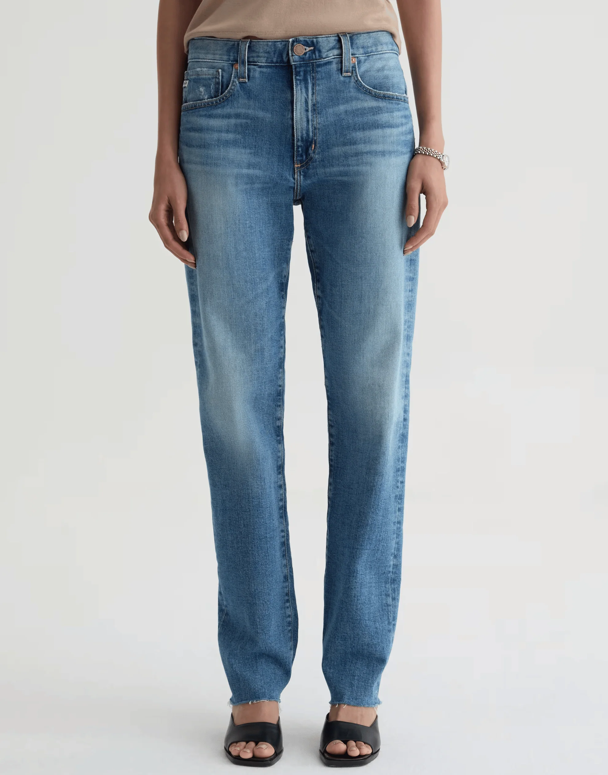 American West Mid-Rise Boyfriend Jeans - Image 3