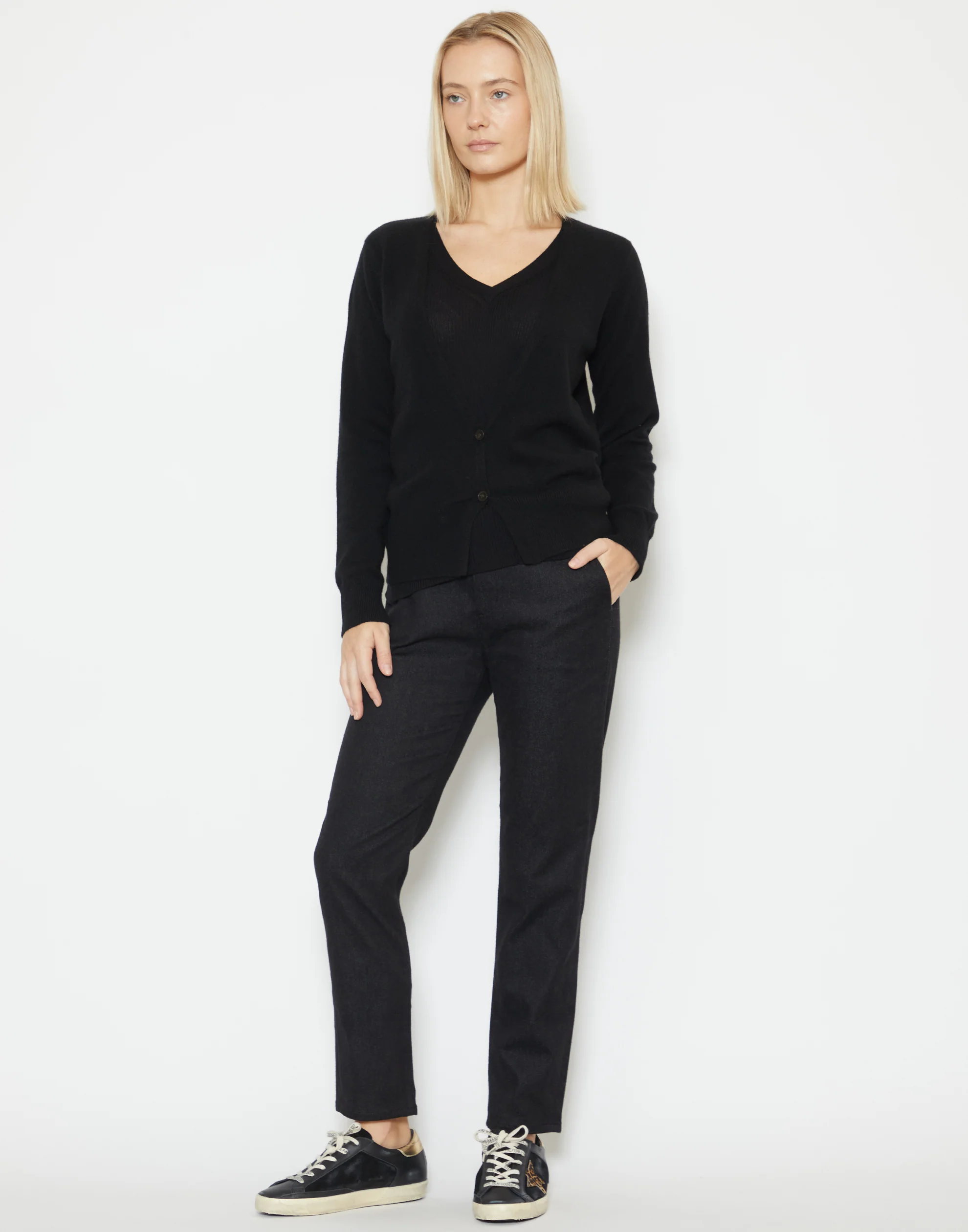 Charcoal Stone Caden Tailored Trousers - Image 7
