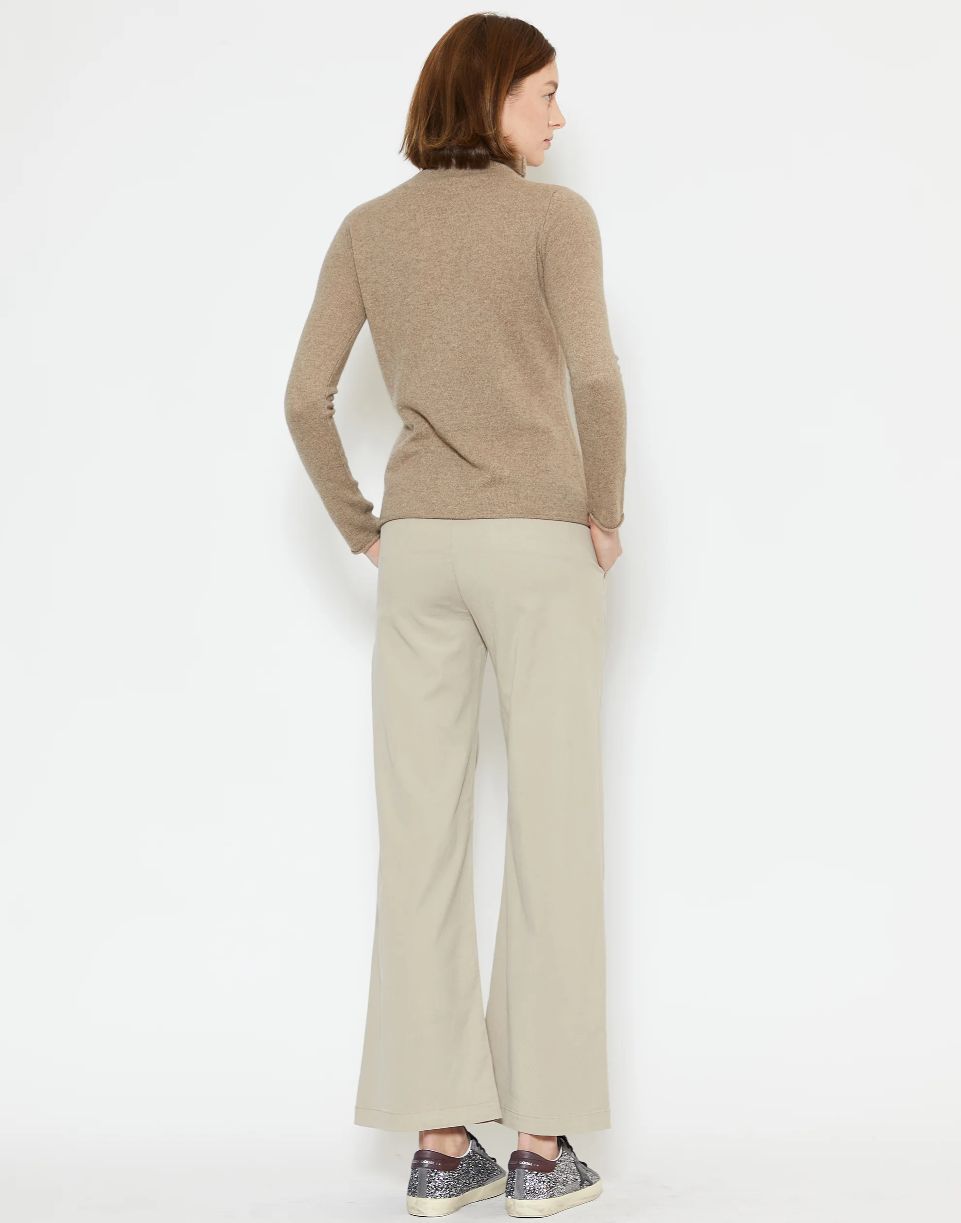 Flax Caden Wide Leg Trousers - Image 3