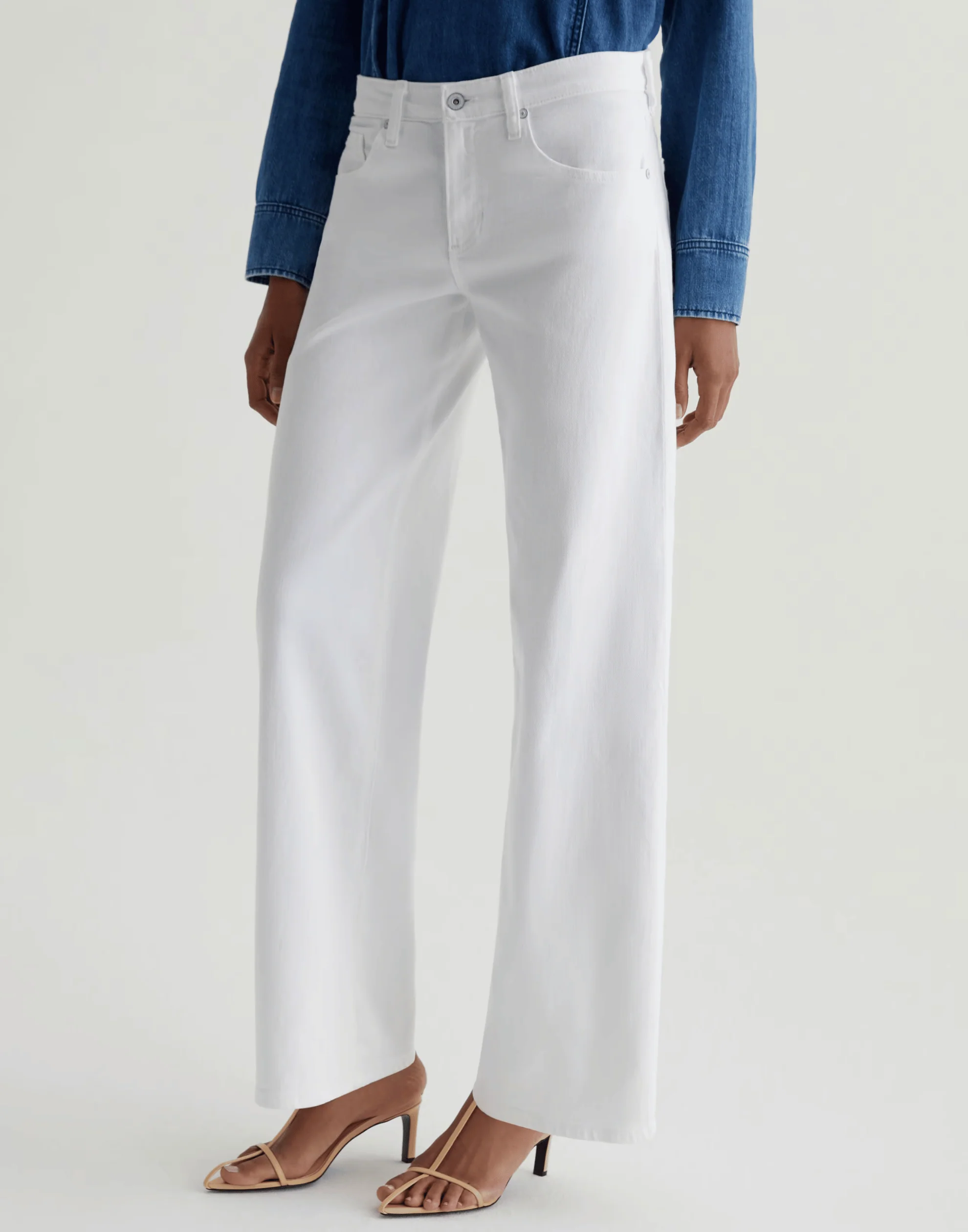 Gallery White Adria Low-Rise Jeans - Image 5