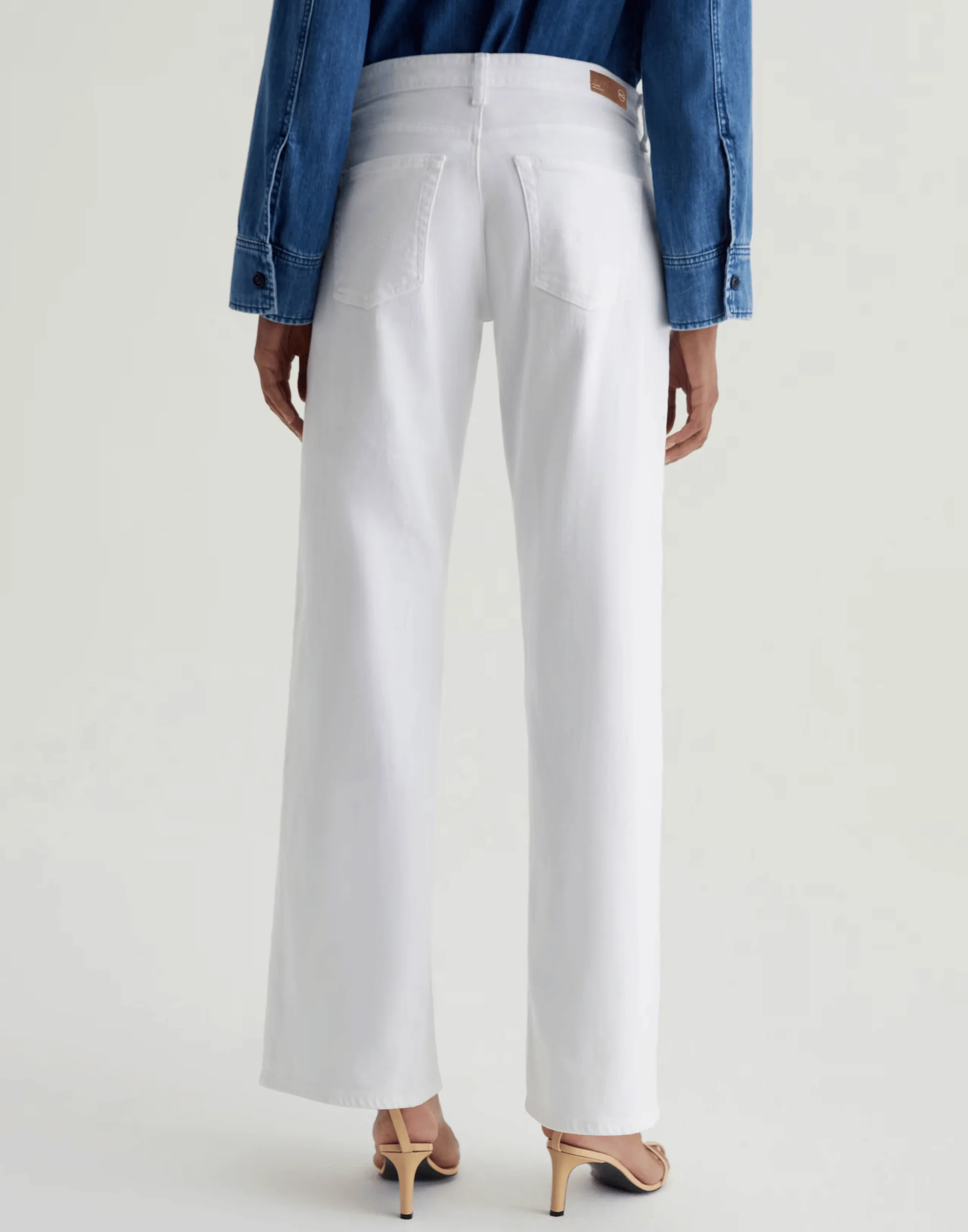 Gallery White Adria Low-Rise Jeans - Image 6