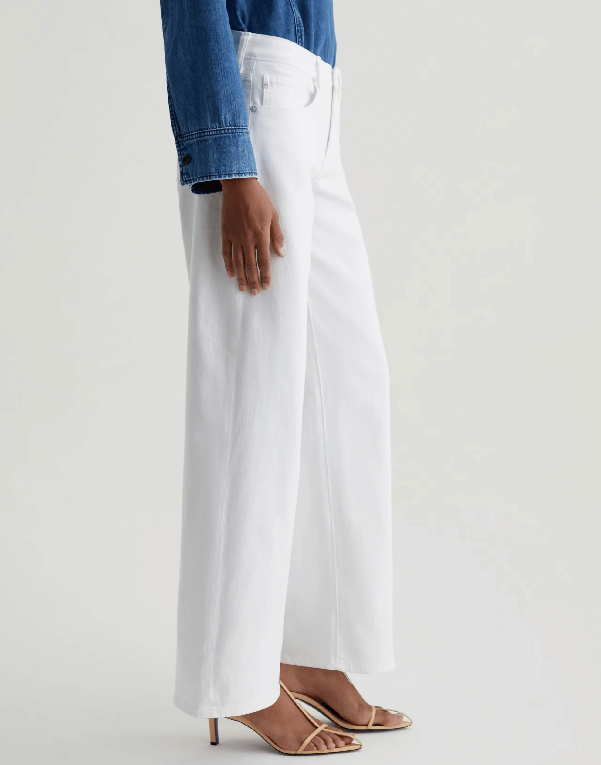 Gallery White Adria Low-Rise Jeans - Image 7