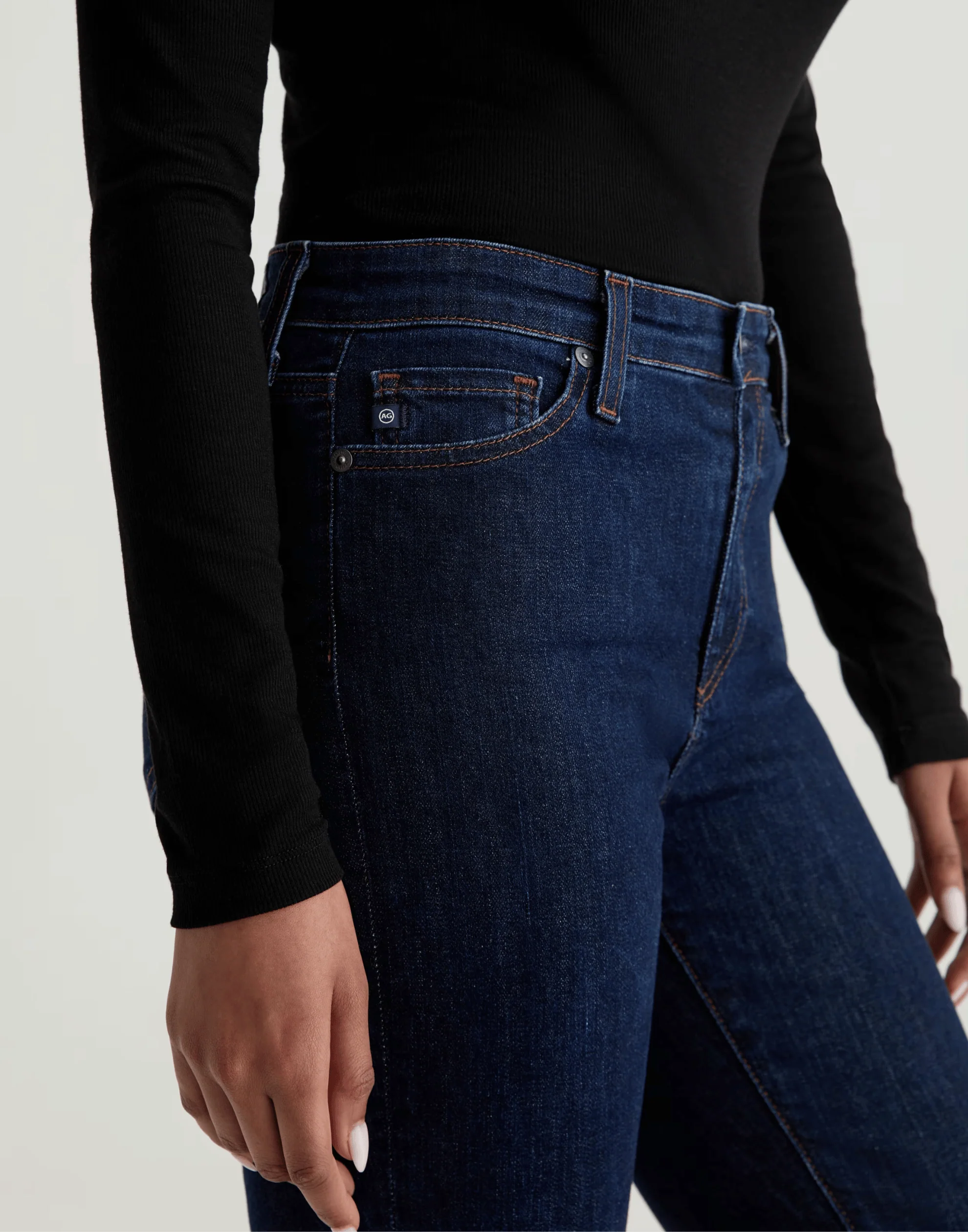 Modern Indigo Mid-Rise Mari Extended Jeans - Image 5