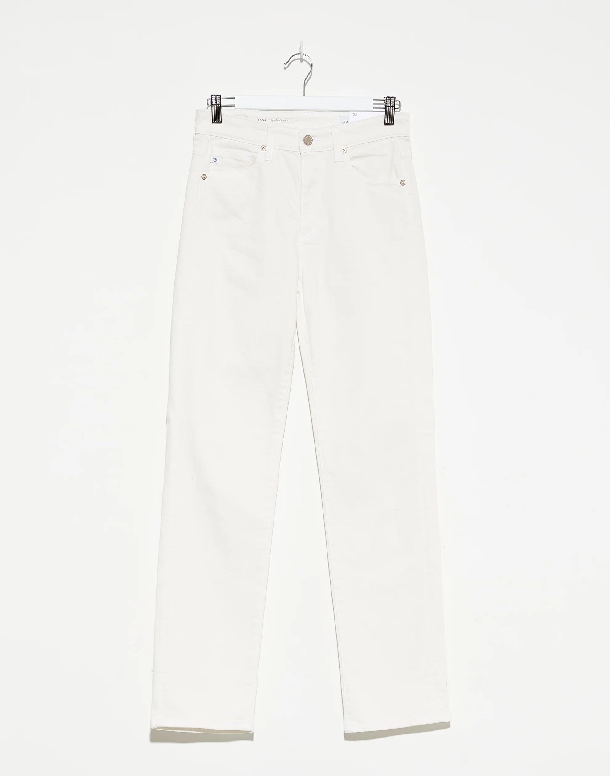 Modern White Saige High-Rise Jeans