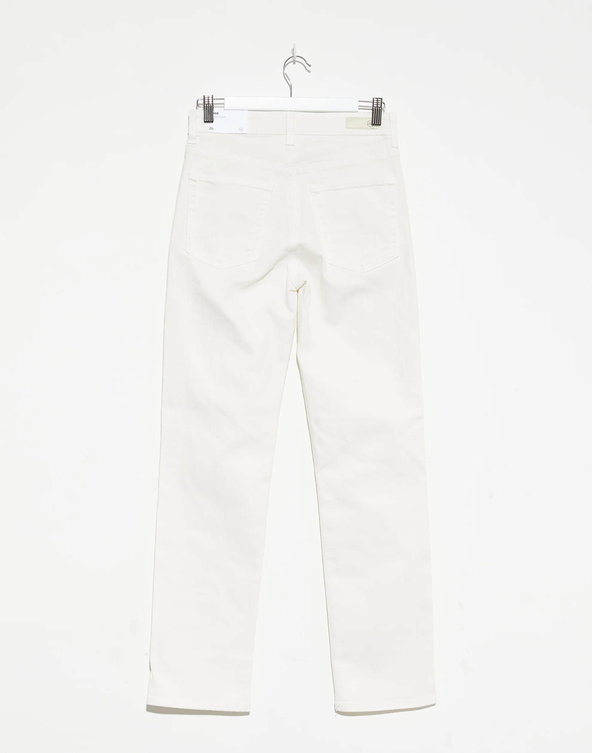 Modern White Saige High-Rise Jeans - Image 4
