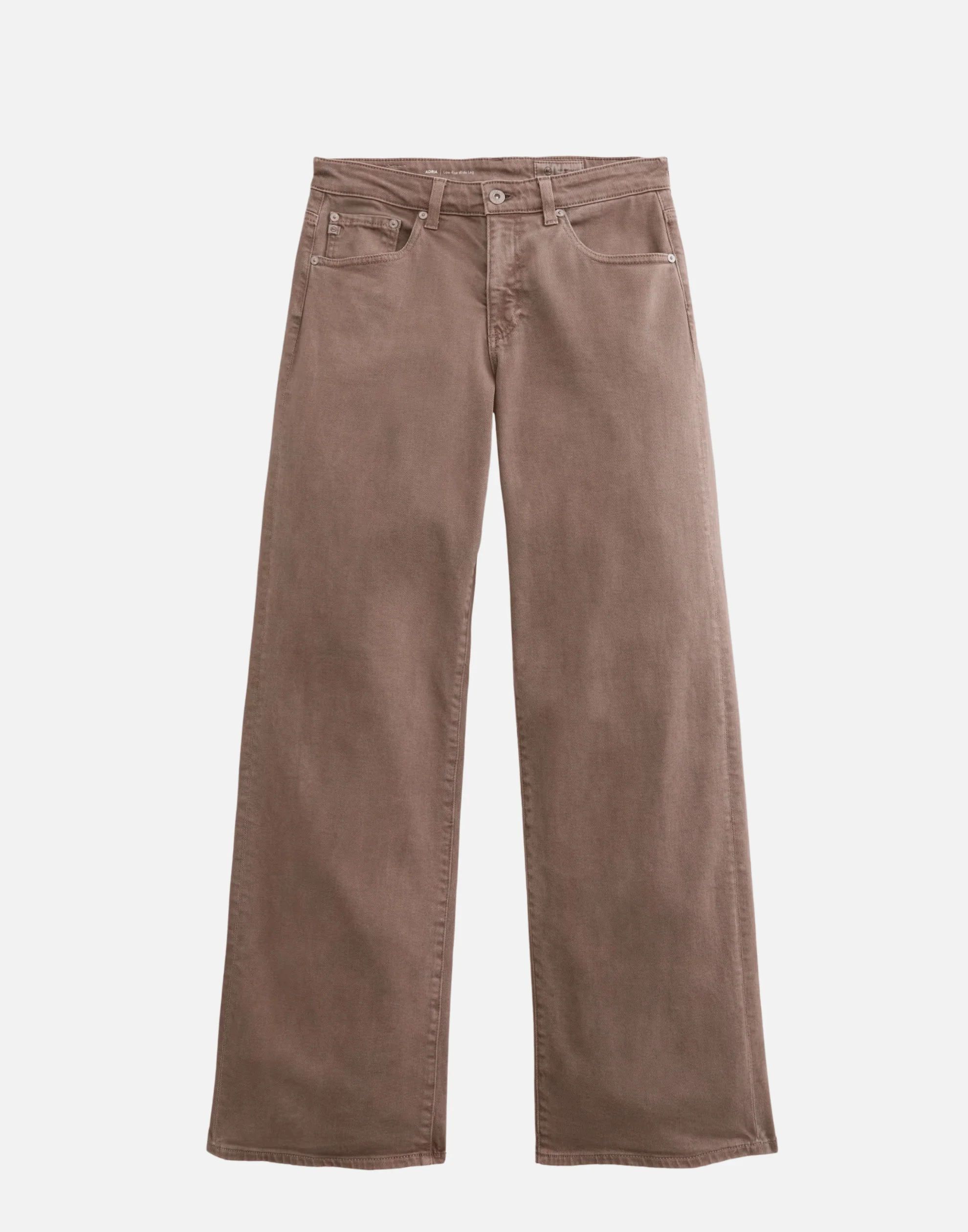 Sulfur Taupe Grey Low-Rise Adria Jeans