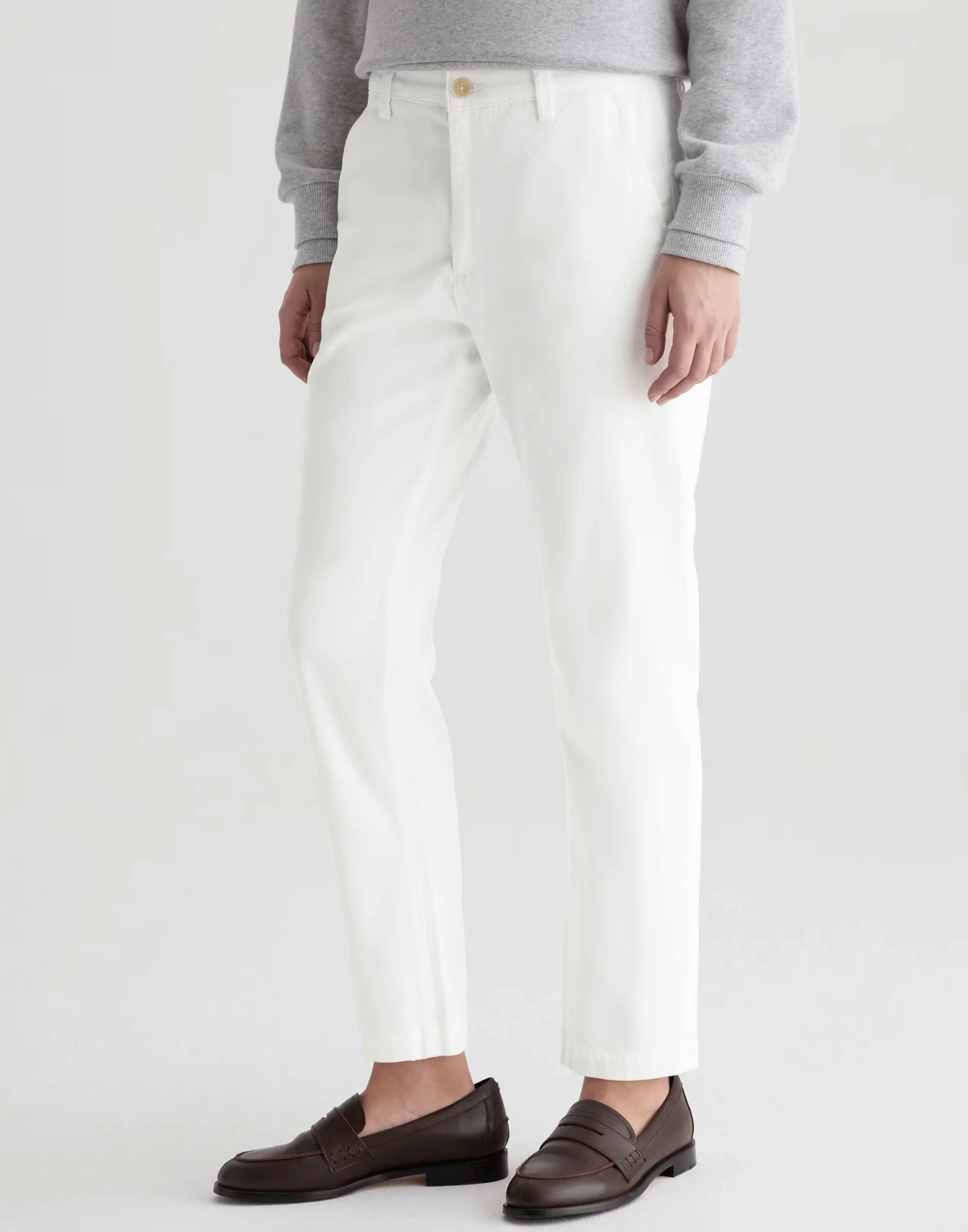 White Caden Trousers - Image 3