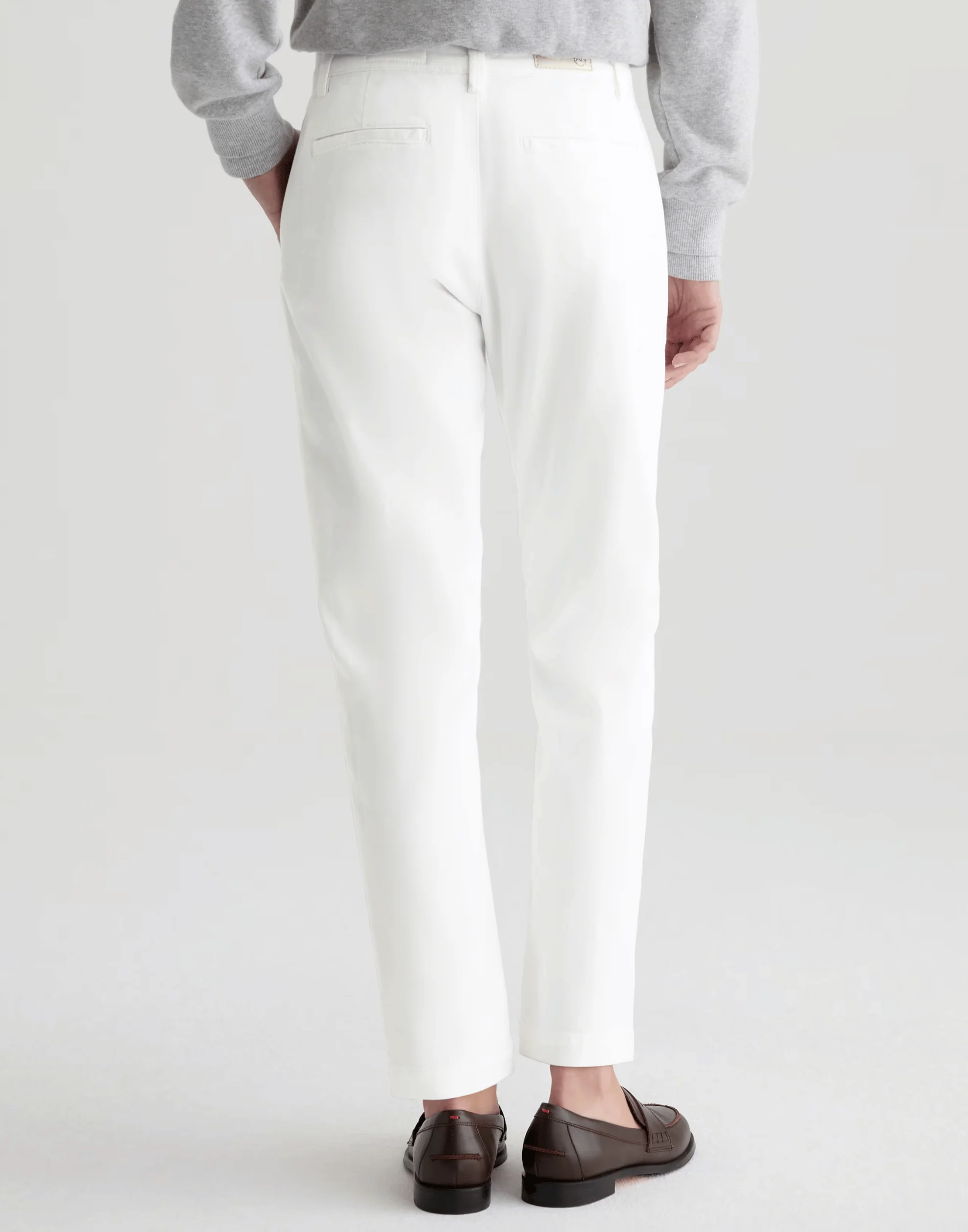 White Caden Trousers - Image 5