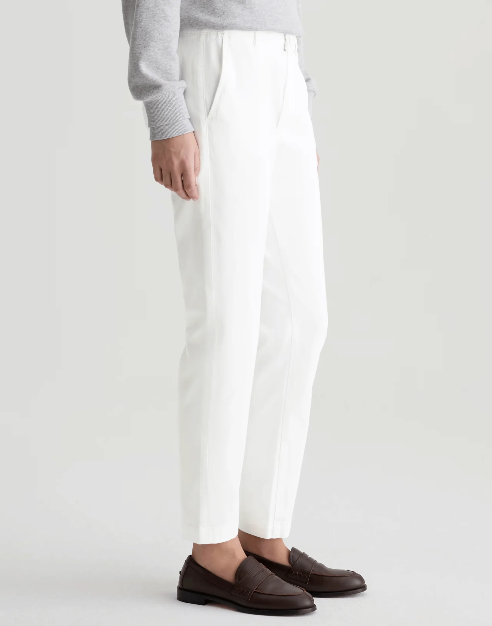 White Caden Trousers - Image 8