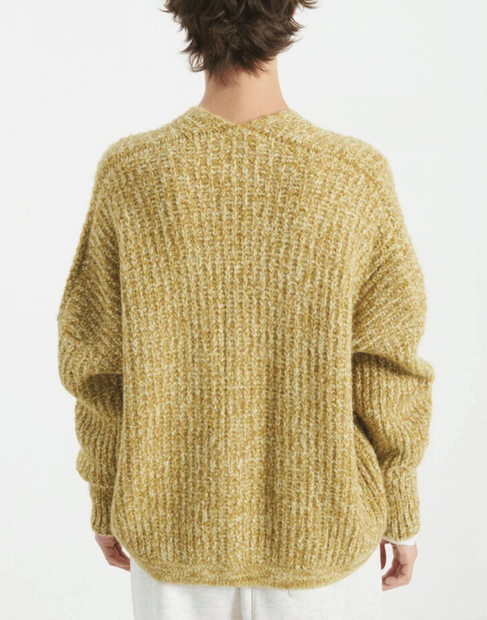 Amazon Melange Wool Blend East Cardigan - Image 4