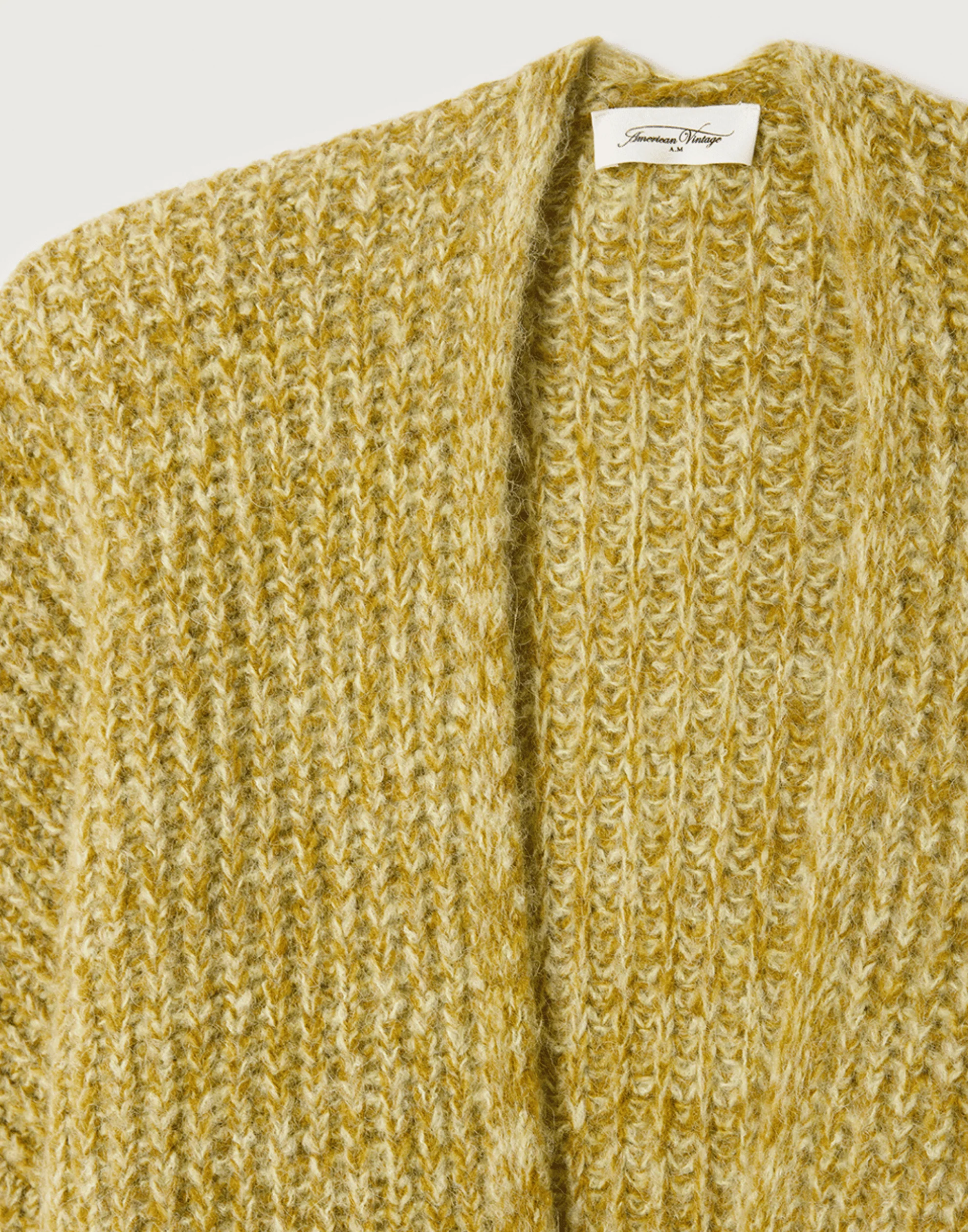 Amazon Melange Wool Blend East Cardigan - Image 5