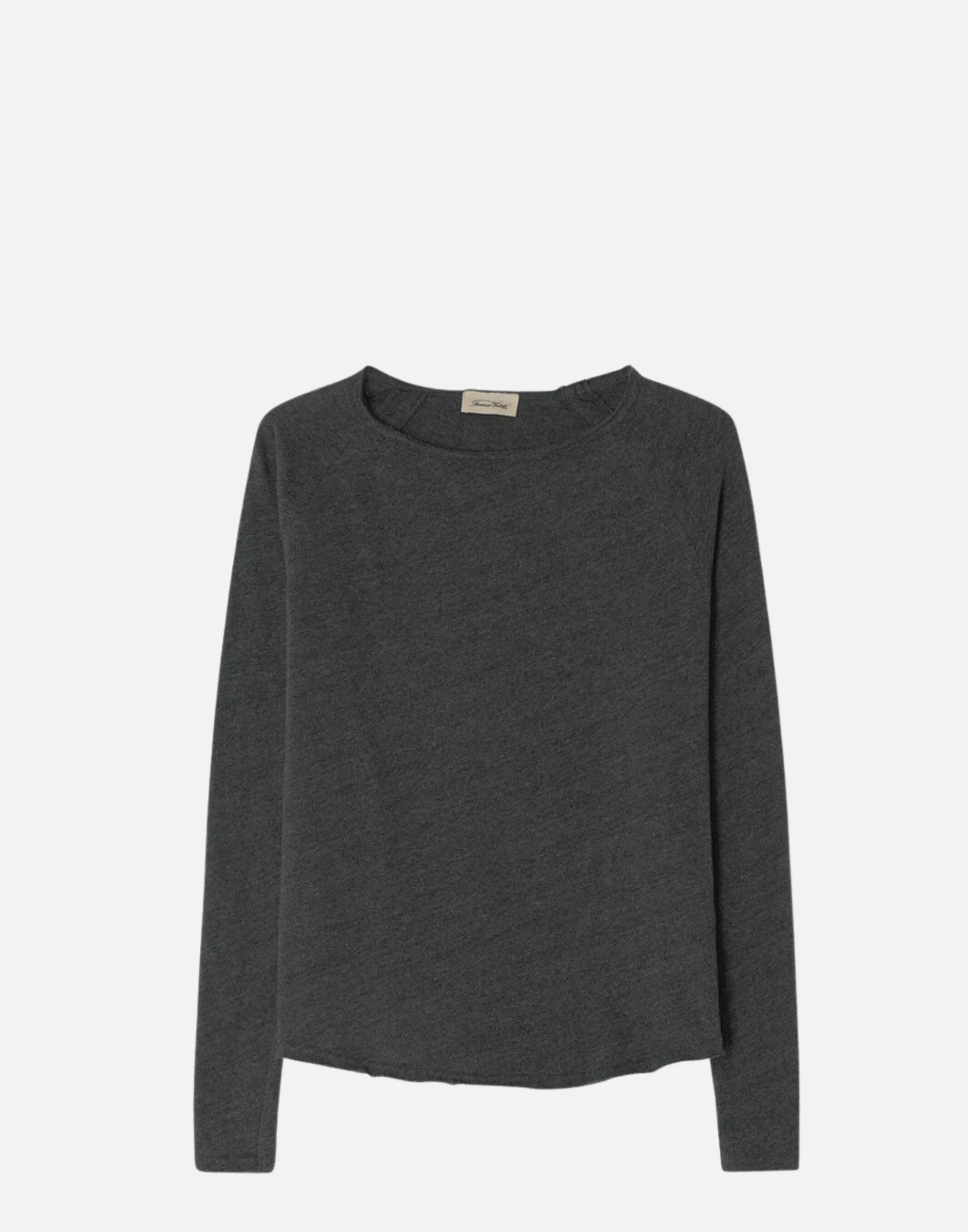 Black Cotton Sonoma Long Sleeve T-Shirt