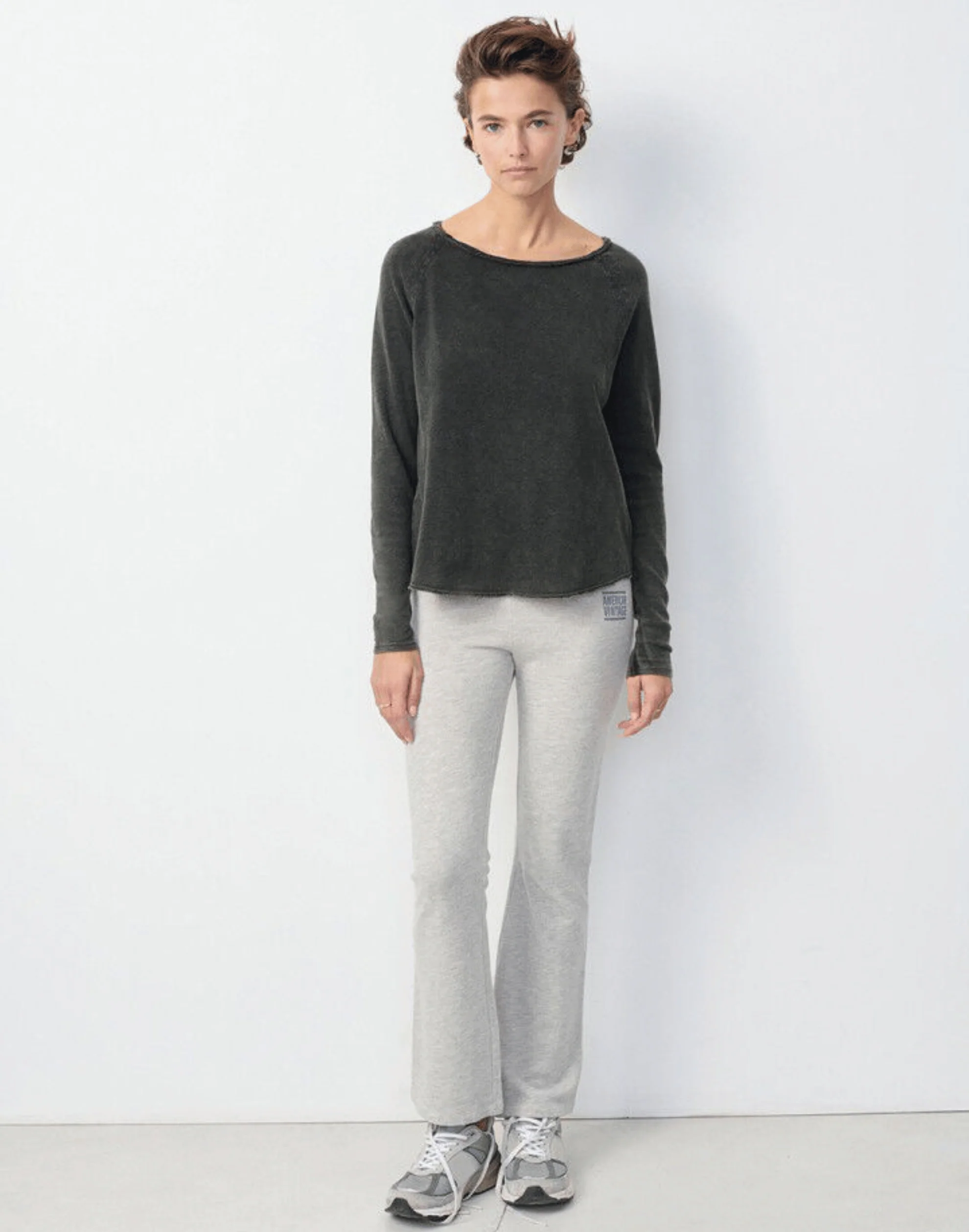 Black Cotton Sonoma Long Sleeve T-Shirt - Image 3