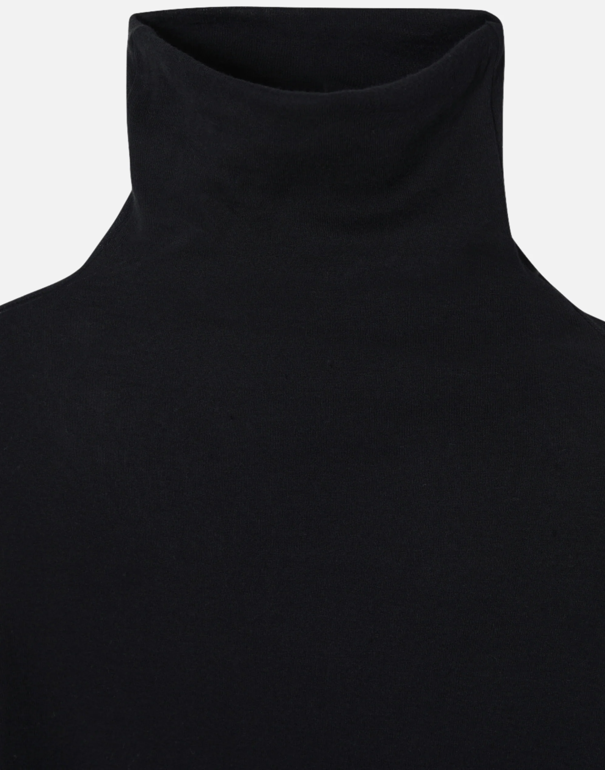 Black Supima Cotton Long Sleeve Top - Image 6