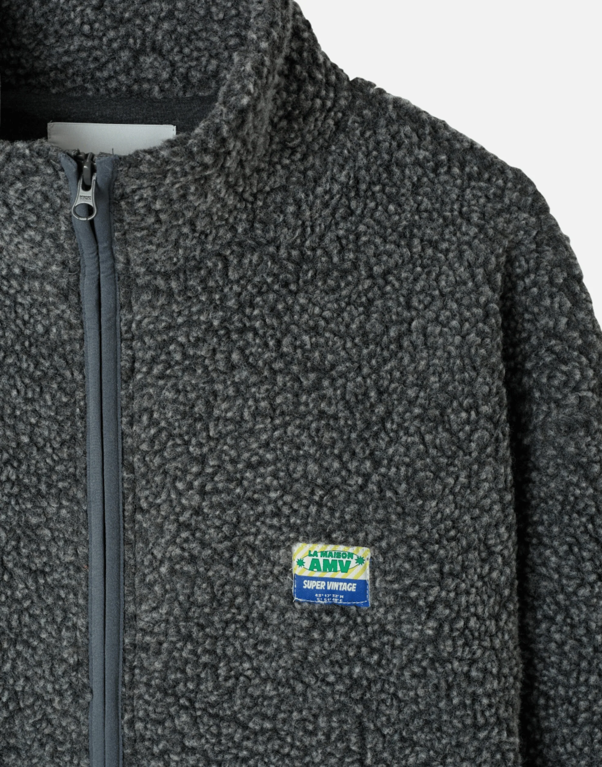 Charcoal Faux Shearling Hocktown Jacket - Image 6