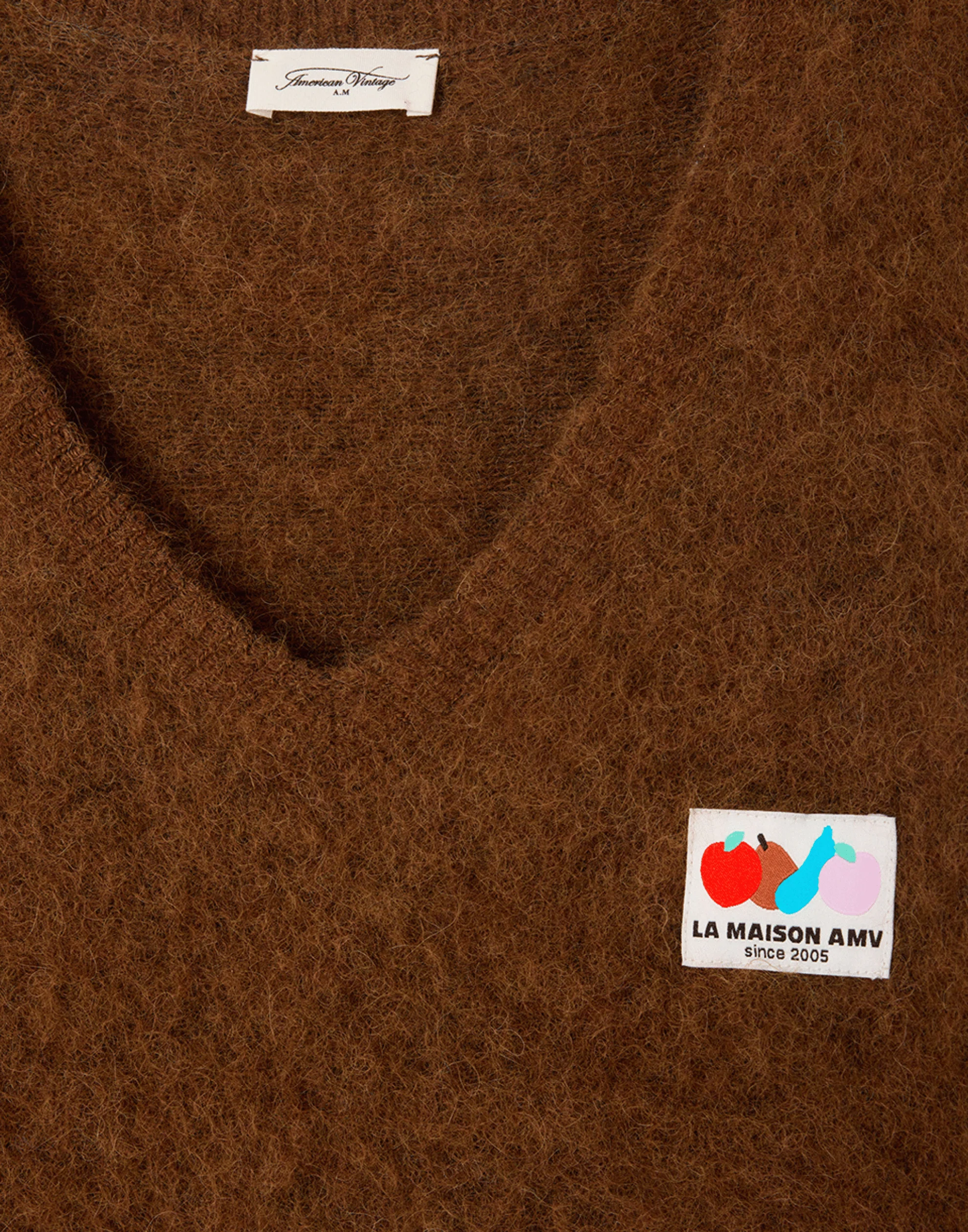 Chestnut Alpaca Blend Nenybay Pullover - Image 6