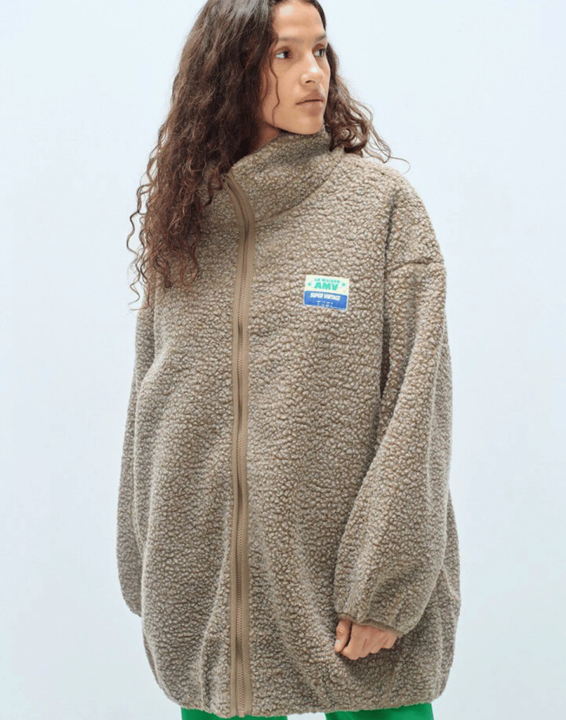 Nutmeg Faux Shearling Hocktown Coat - Image 2