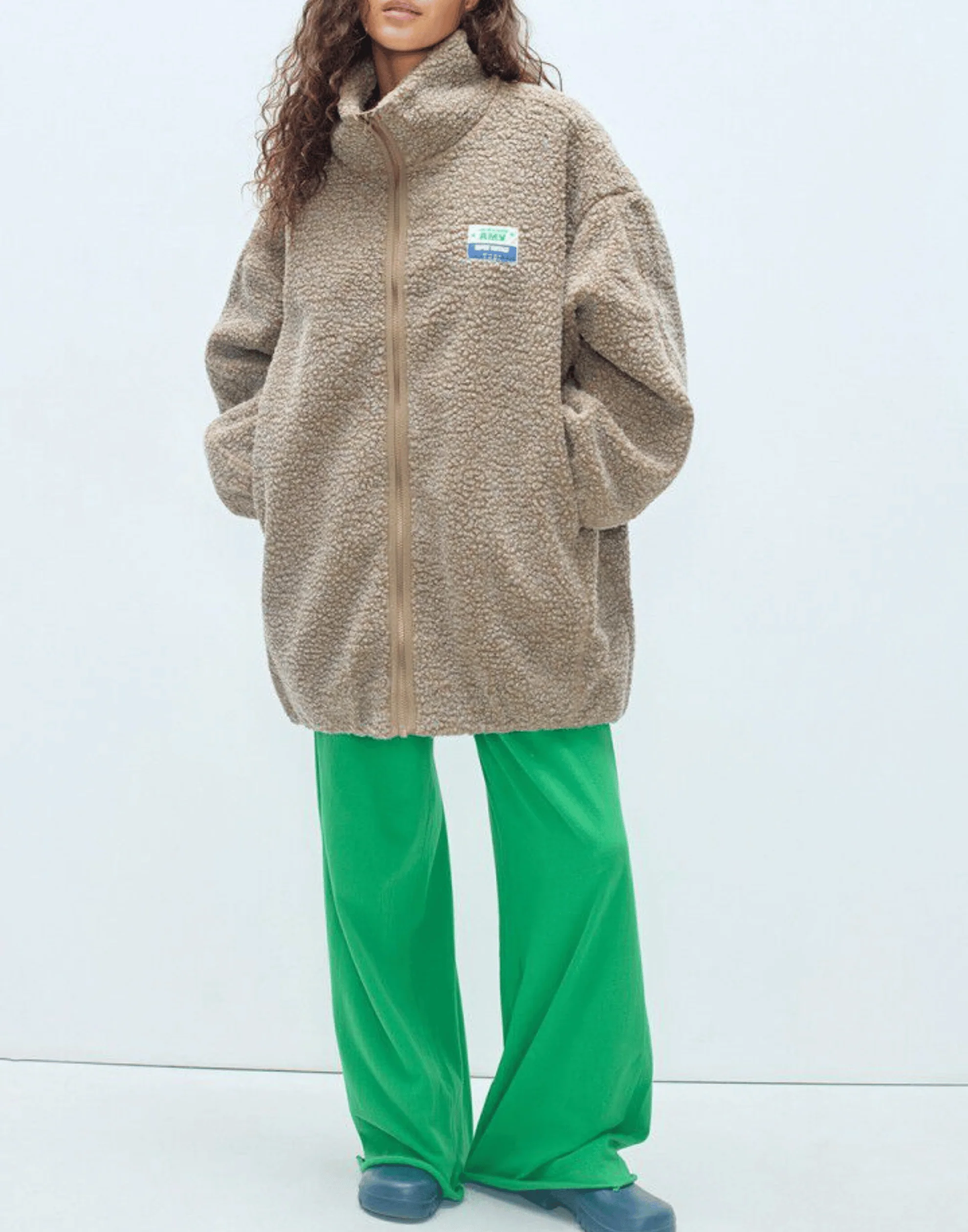 Nutmeg Faux Shearling Hocktown Coat - Image 3