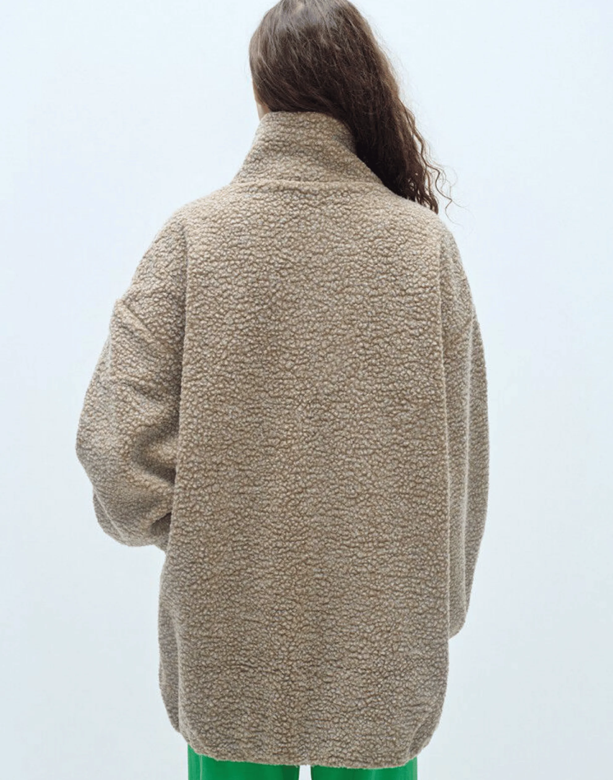 Nutmeg Faux Shearling Hocktown Coat - Image 5