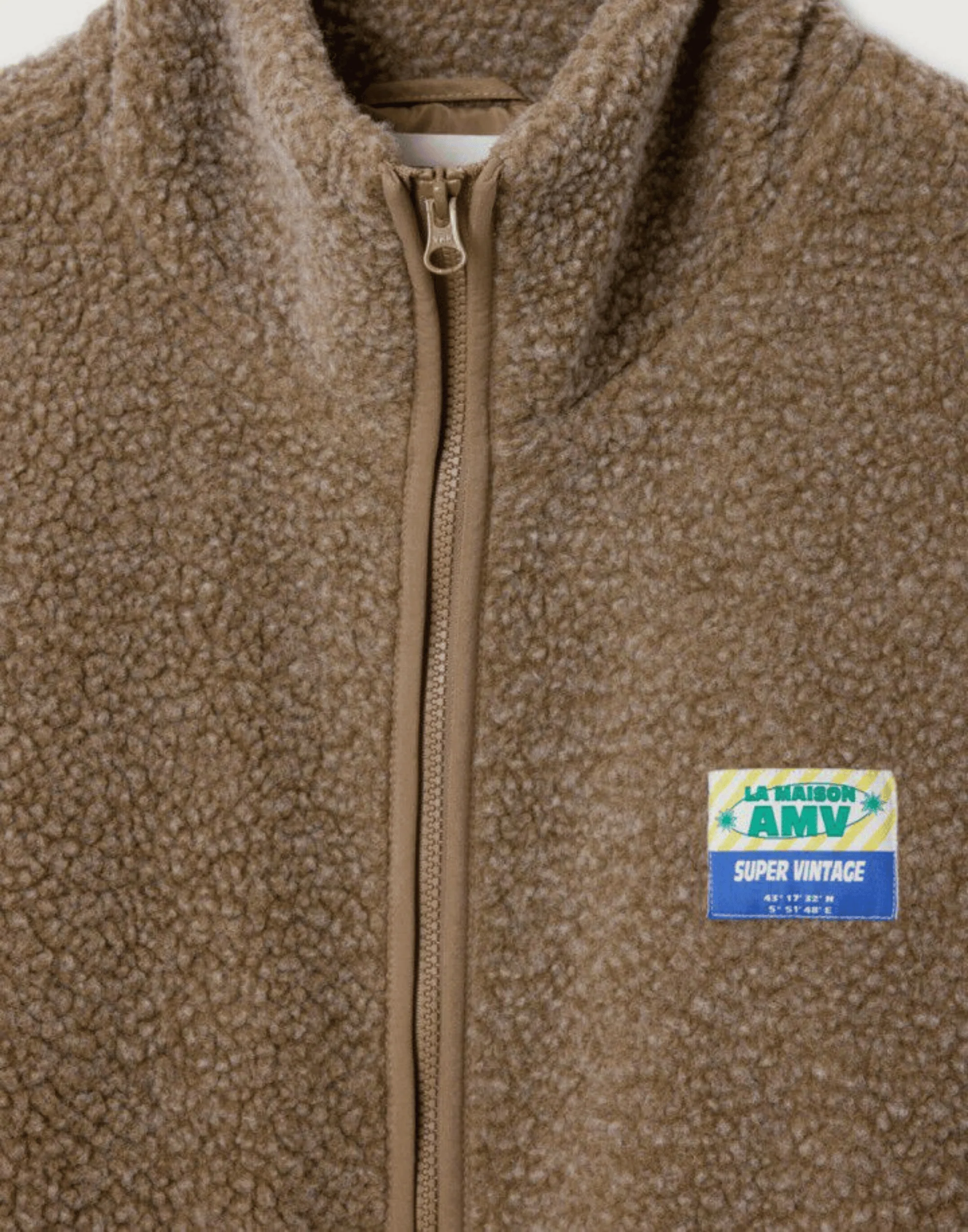 Nutmeg Faux Shearling Hocktown Coat - Image 6