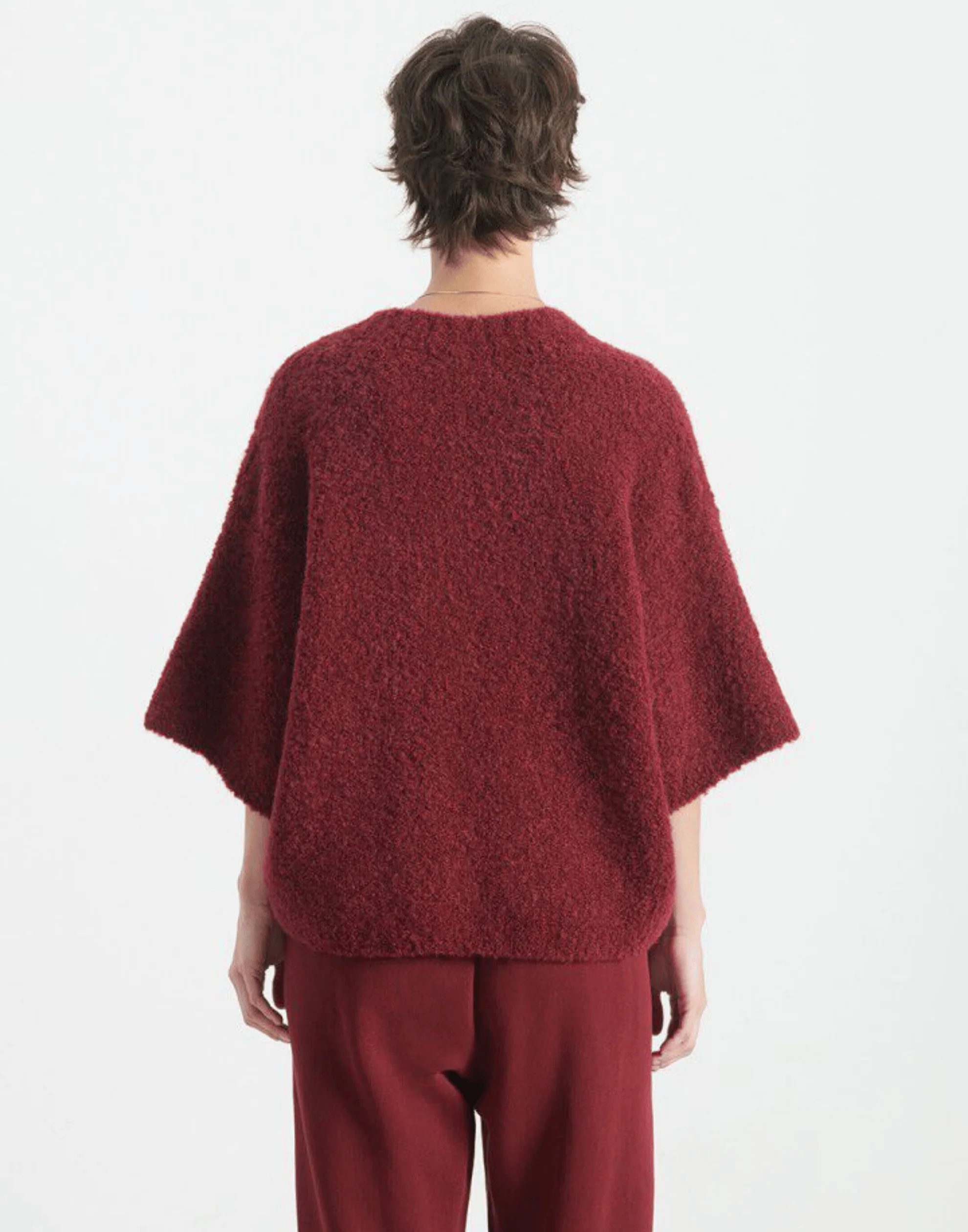 Pomegranate Wool Blend Zolly Pullover - Image 5
