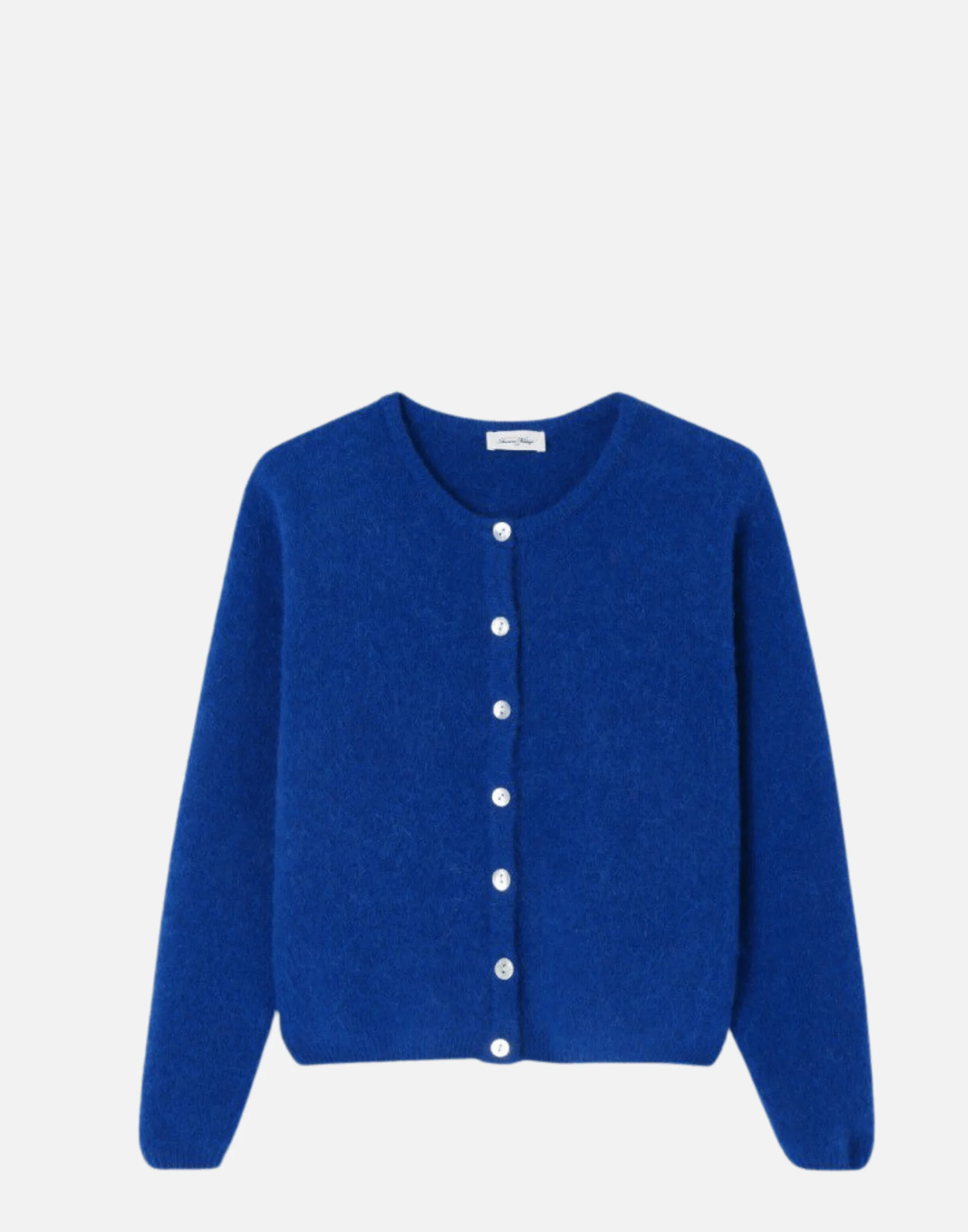 Royal Blue Wool & Alpaca Vitow Cardigan