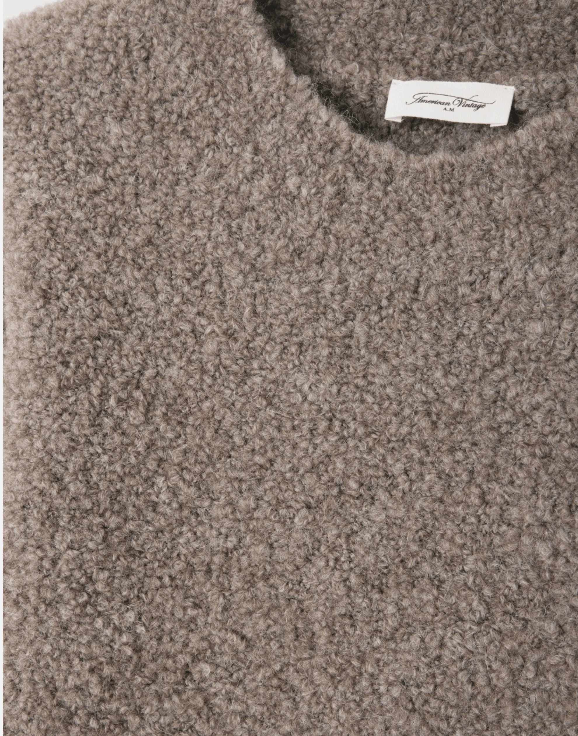 Taupe Wool Blend Zolly Pullover - Image 5