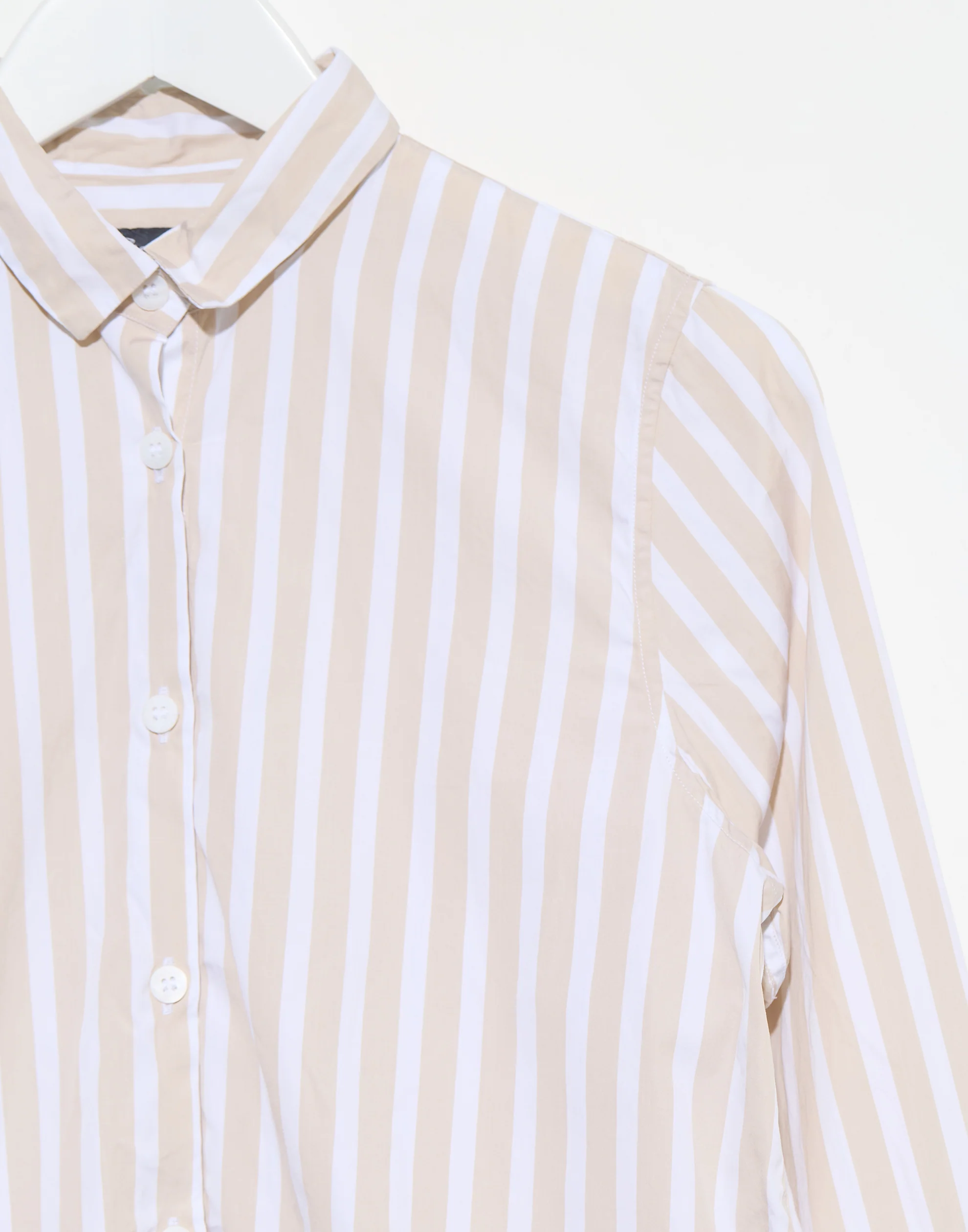 Sandy Stripe Cotton Tyrol Shirt - Image 7