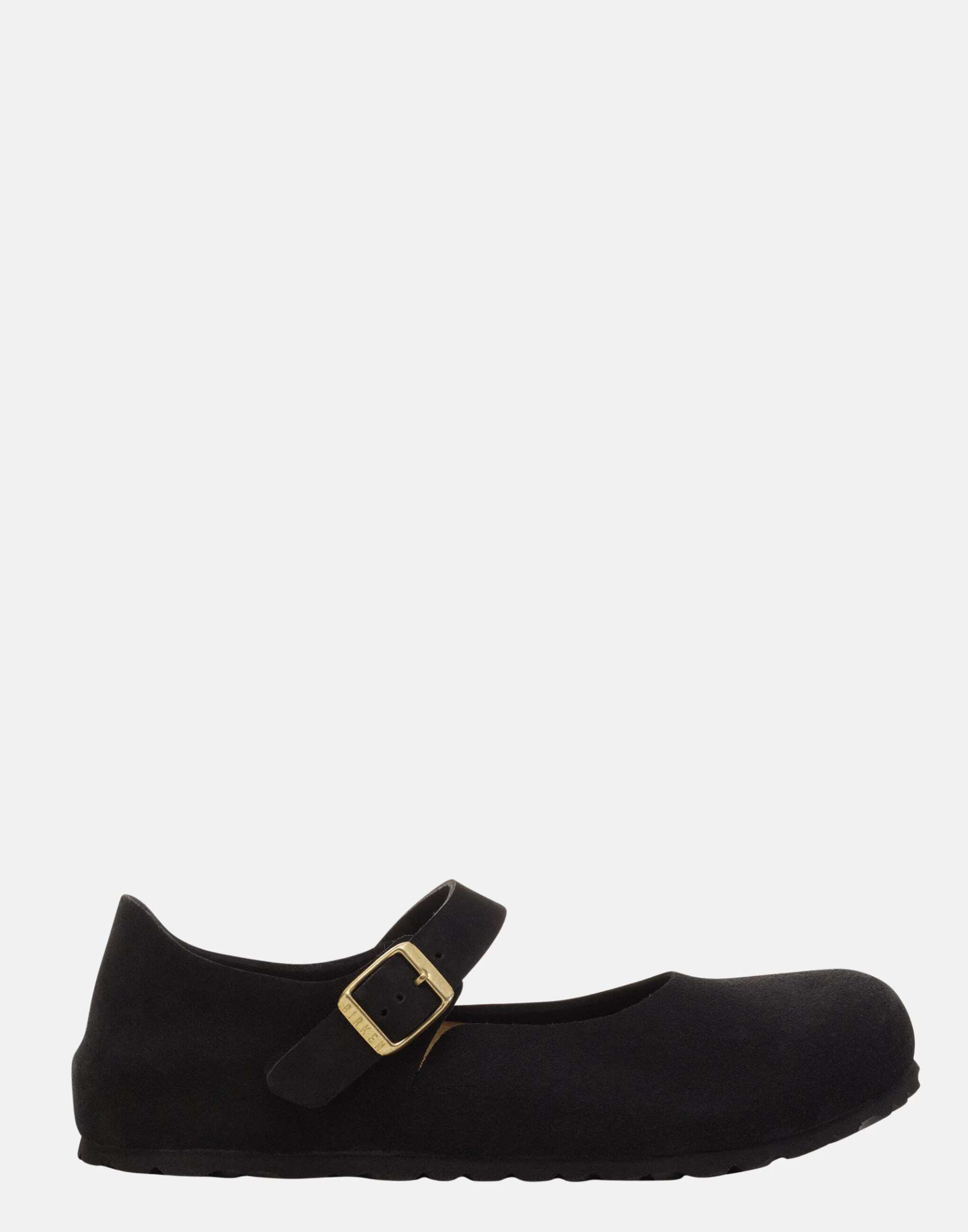 Regular Black Suede Leather Mantova Shoes