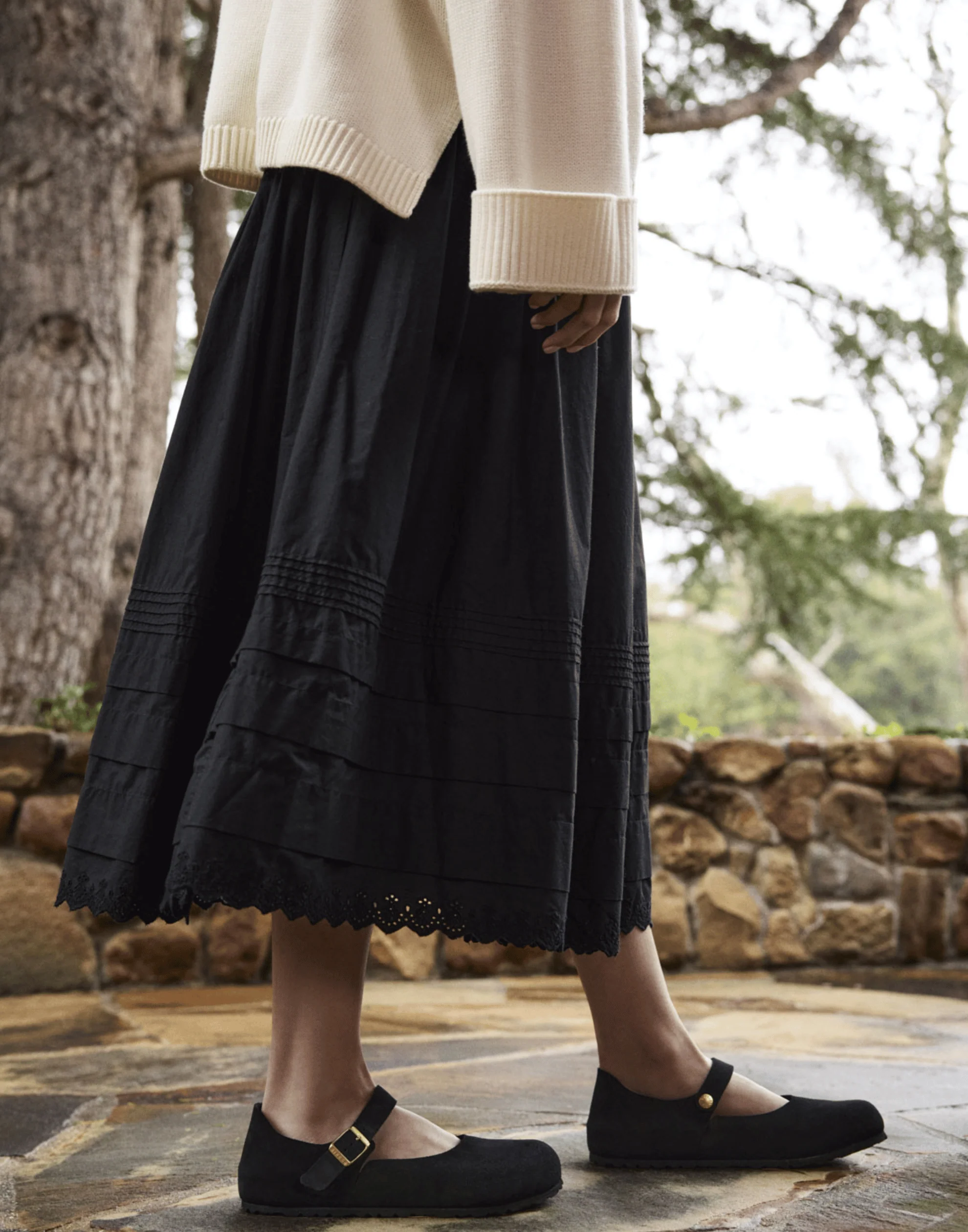 Regular Black Suede Leather Mantova Shoes - Image 3