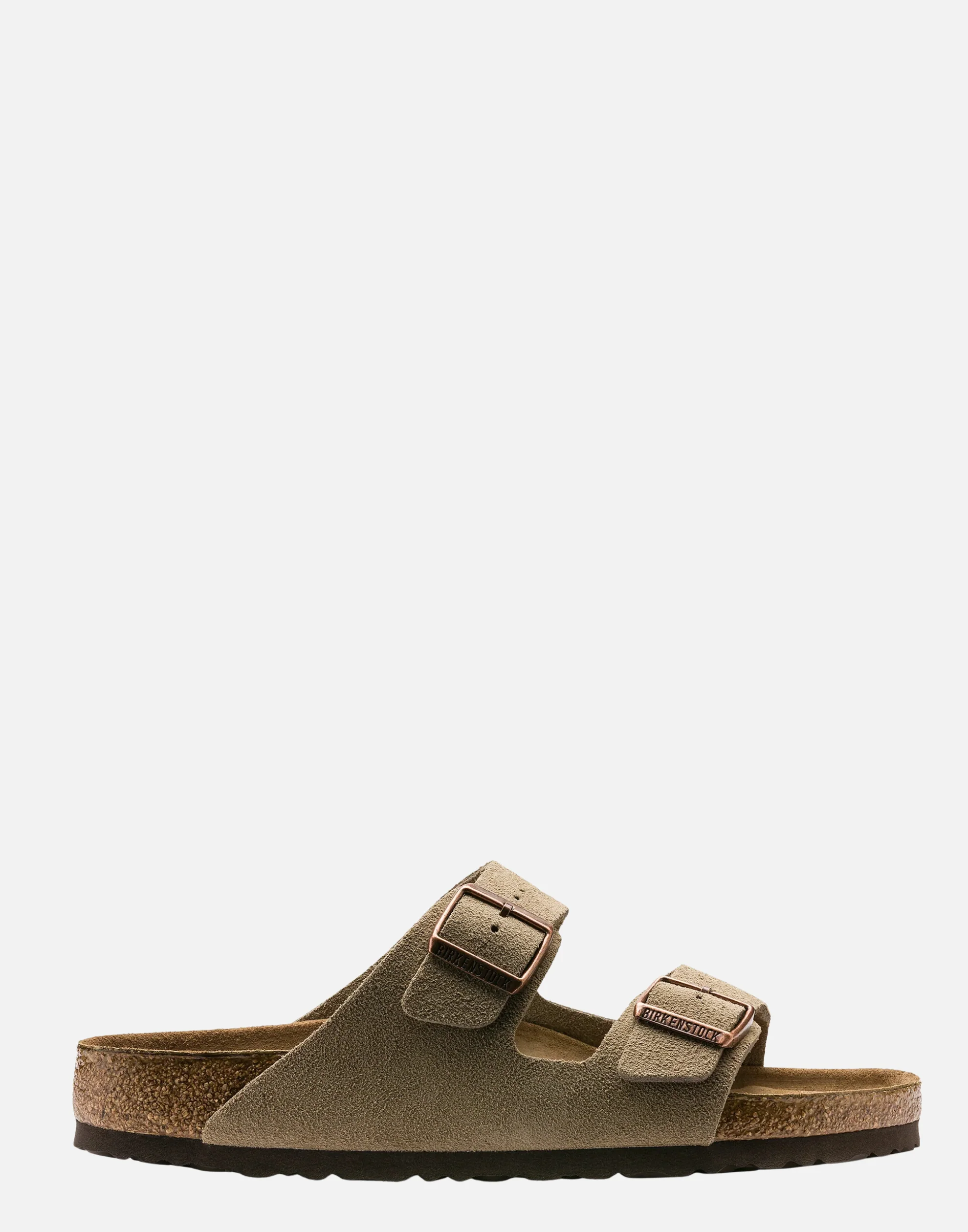 Regular SFB Taupe Suede Leather Arizona Sandals