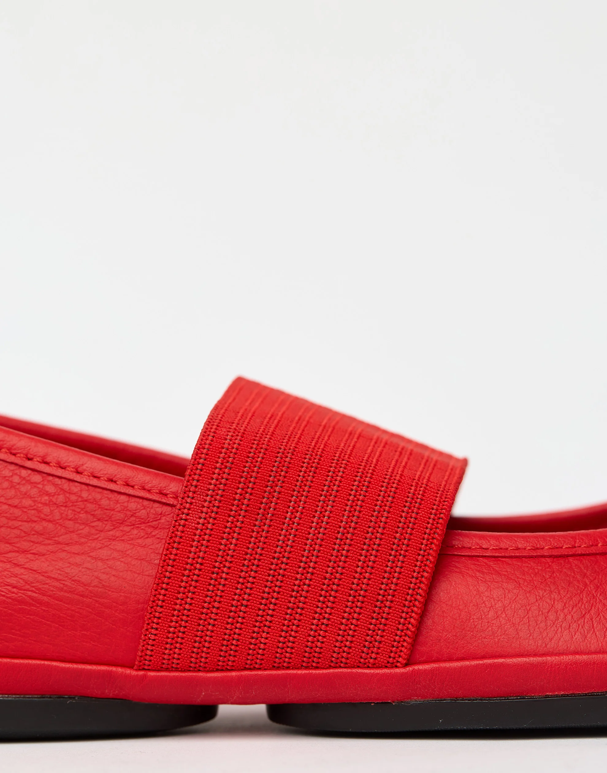 Red Leather Nina Ballerinas - Image 5