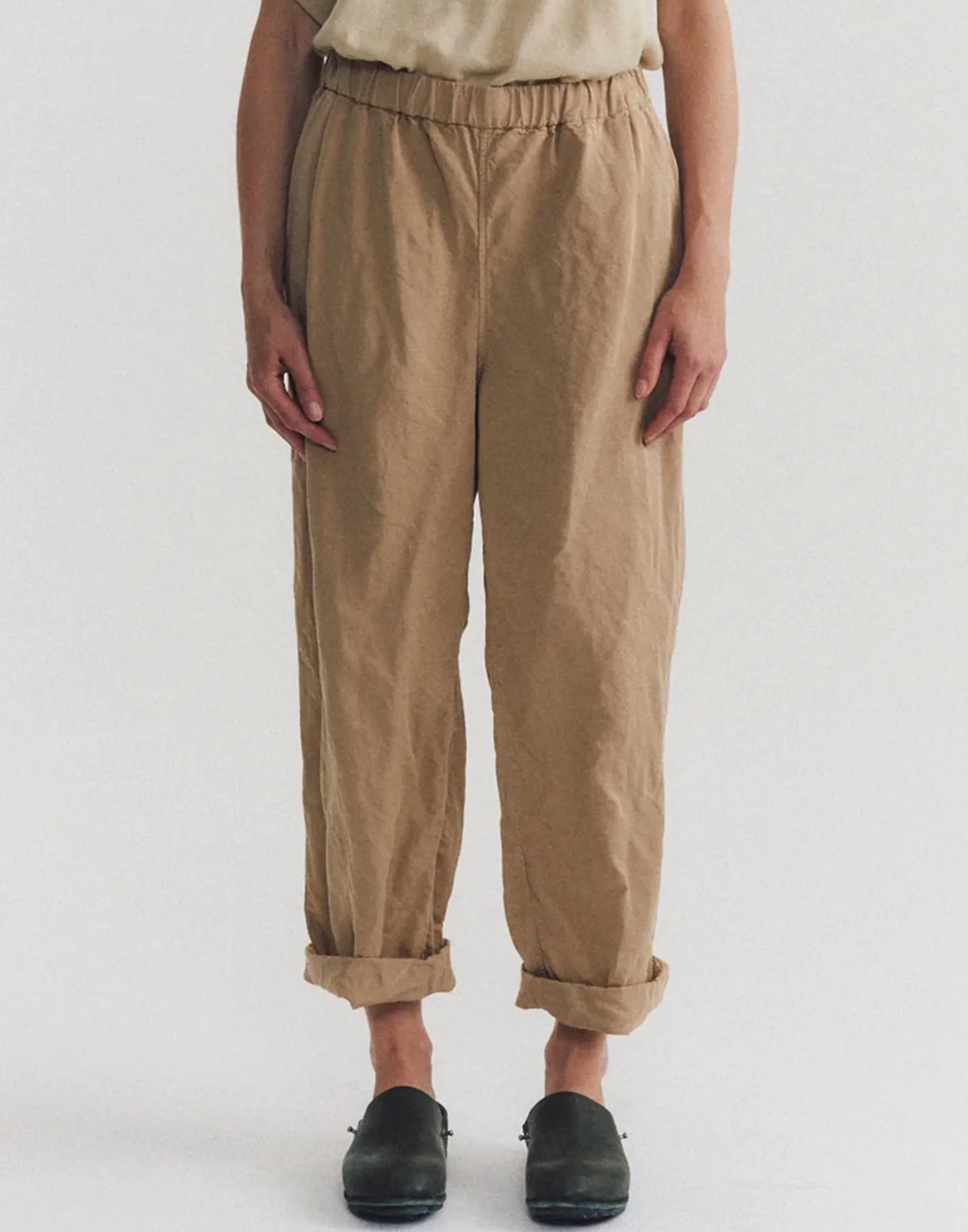 Jute Linen Blend Fabi Pants - Image 4
