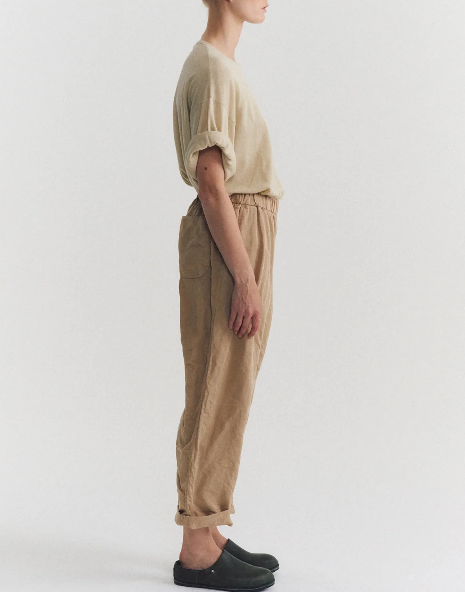 Jute Linen Blend Fabi Pants - Image 5