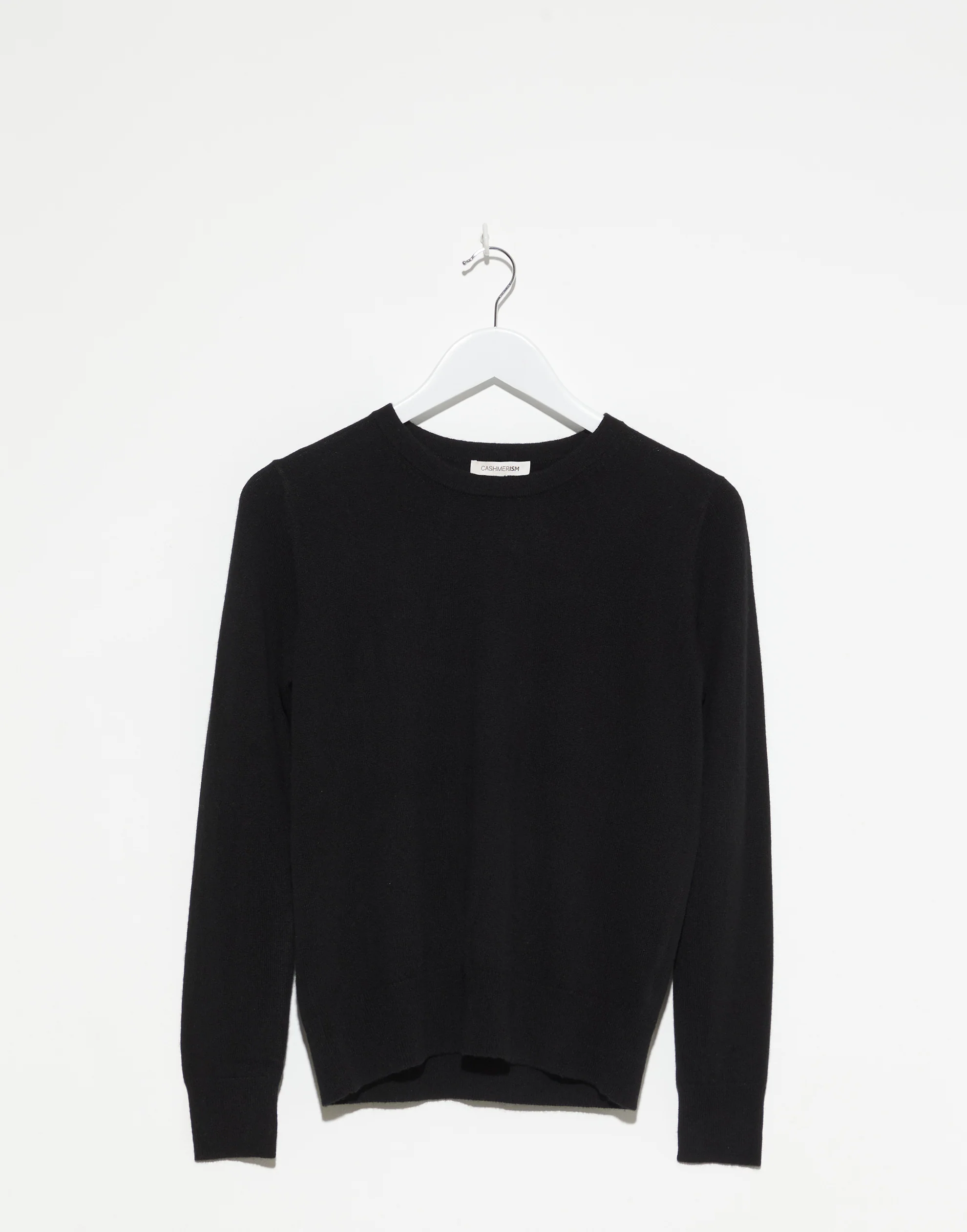Black Cashmere Essential Pullover