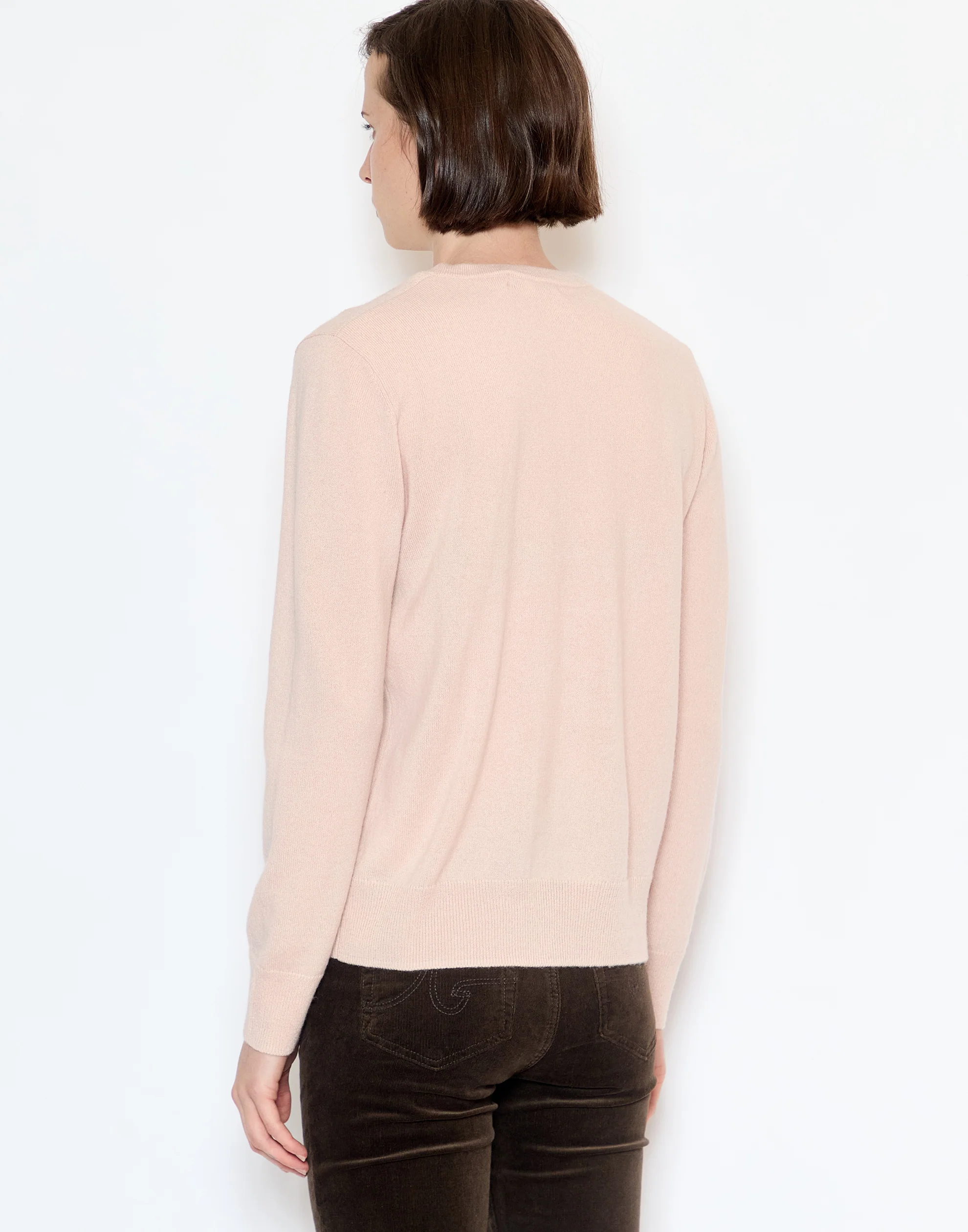 Blush Essential Cashmere Pullover - Image 4