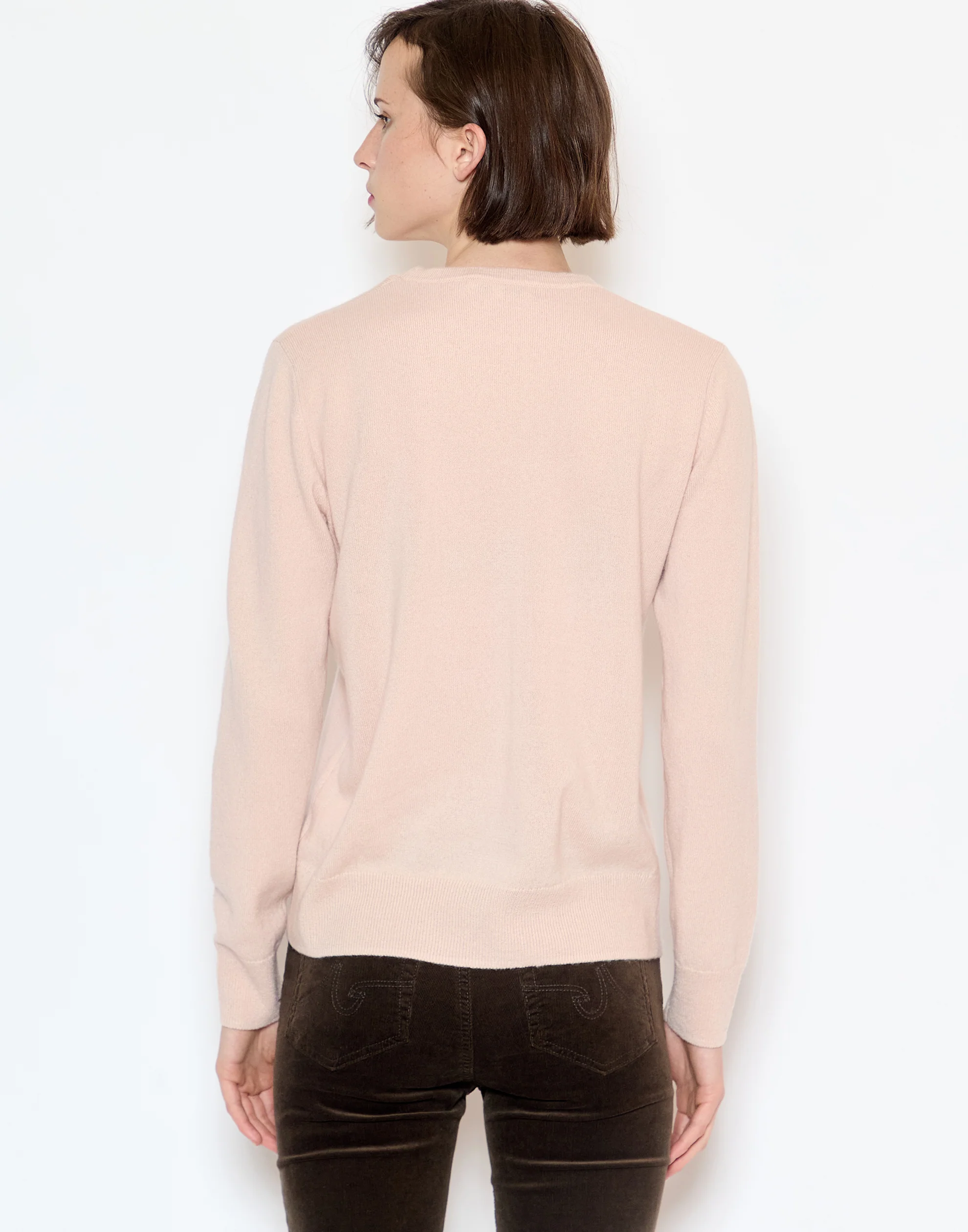 Blush Essential Cashmere Pullover - Image 5