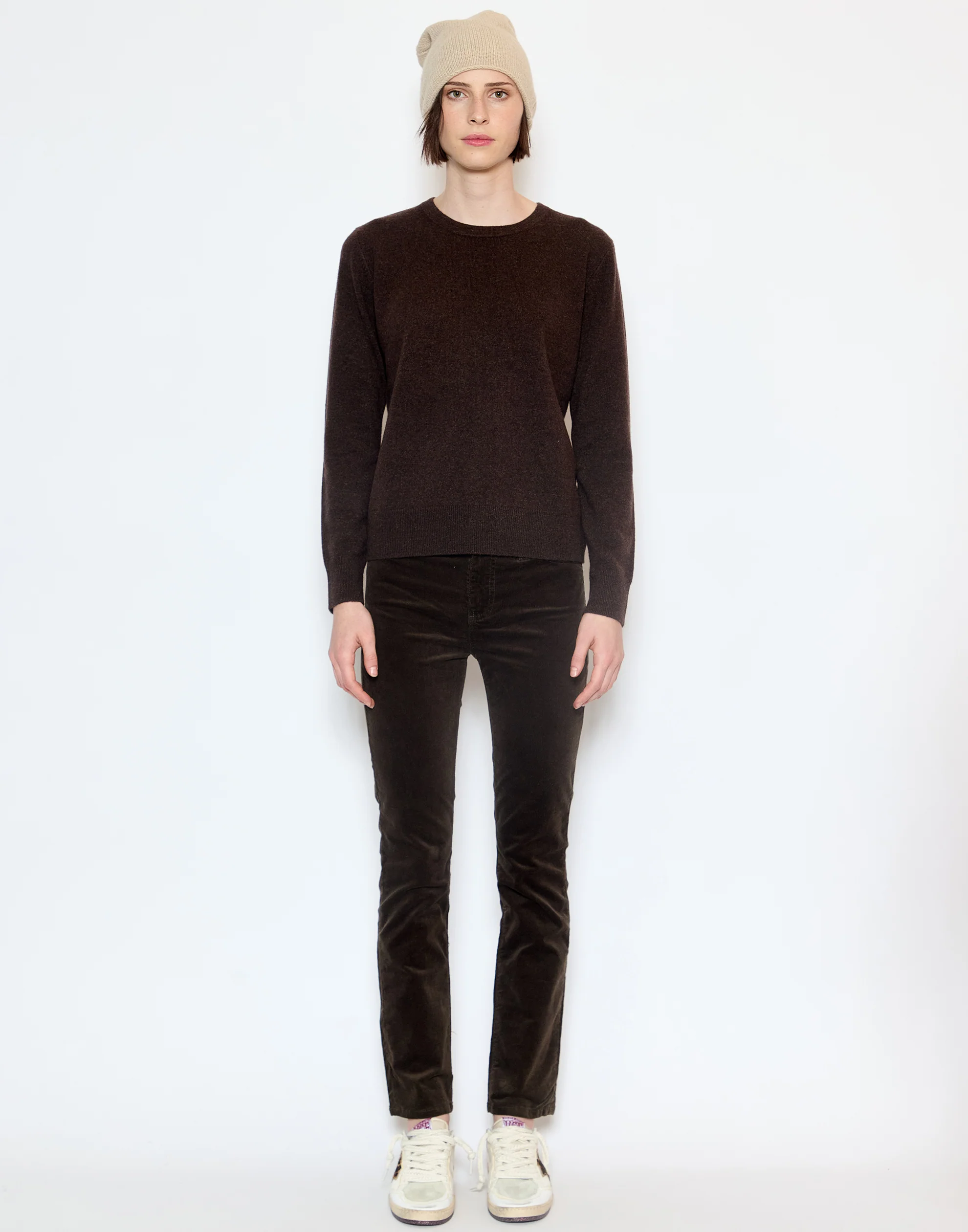 Chocolate Cashmere Essential Pullover - Image 2