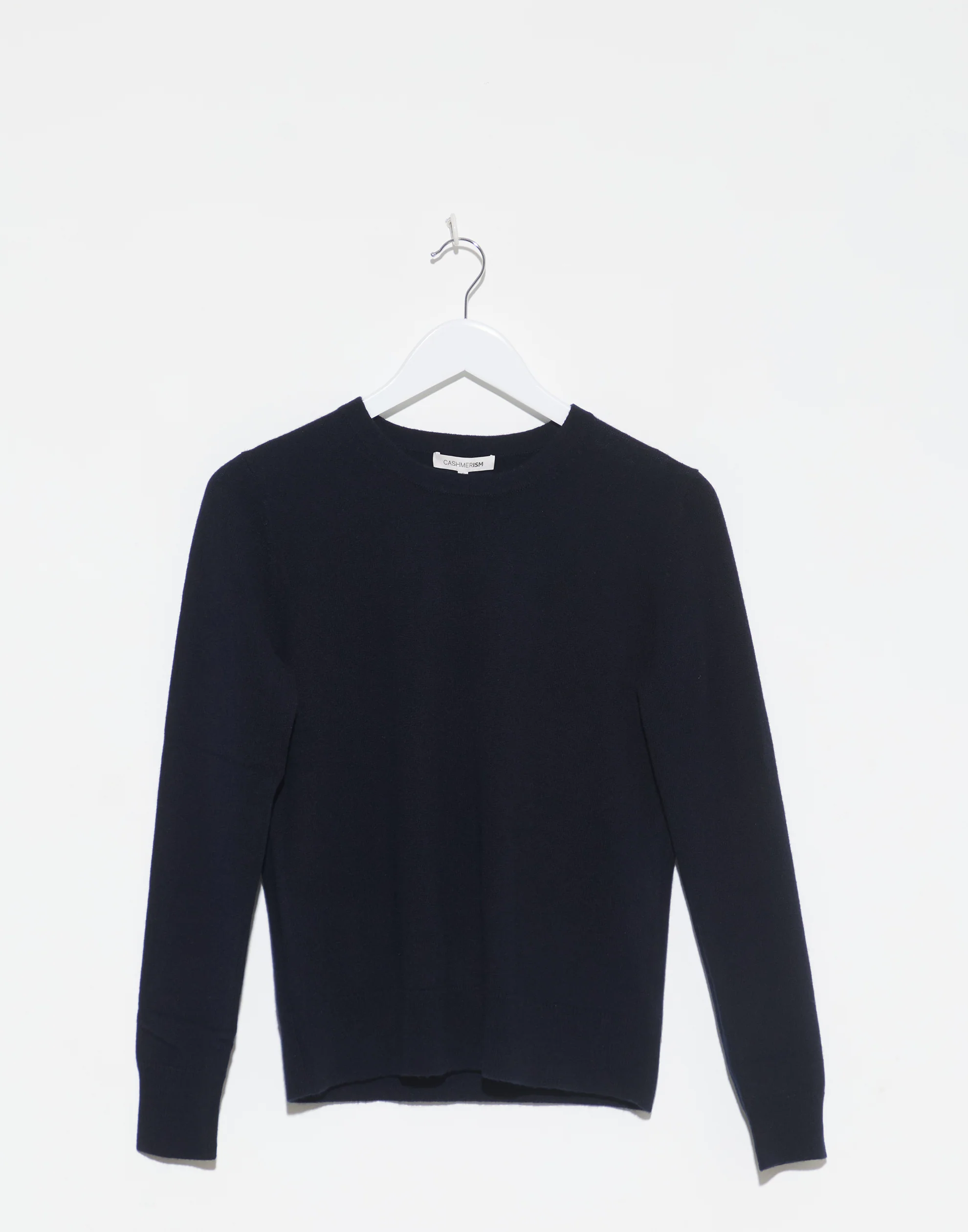Navy Cashmere Essential Pullover