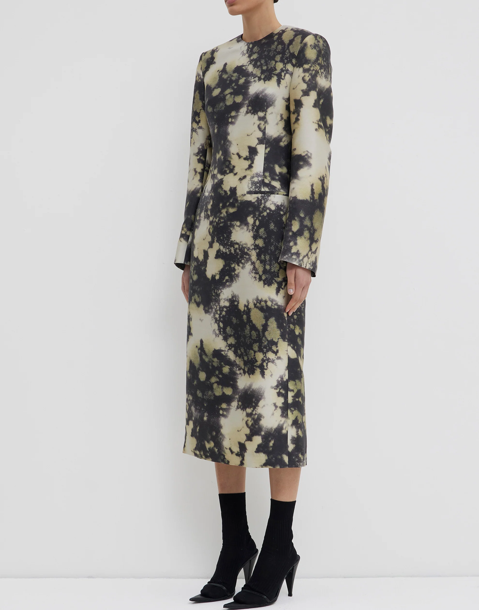 Jasper Silk Wool Dina Tailored Dress - Image 3