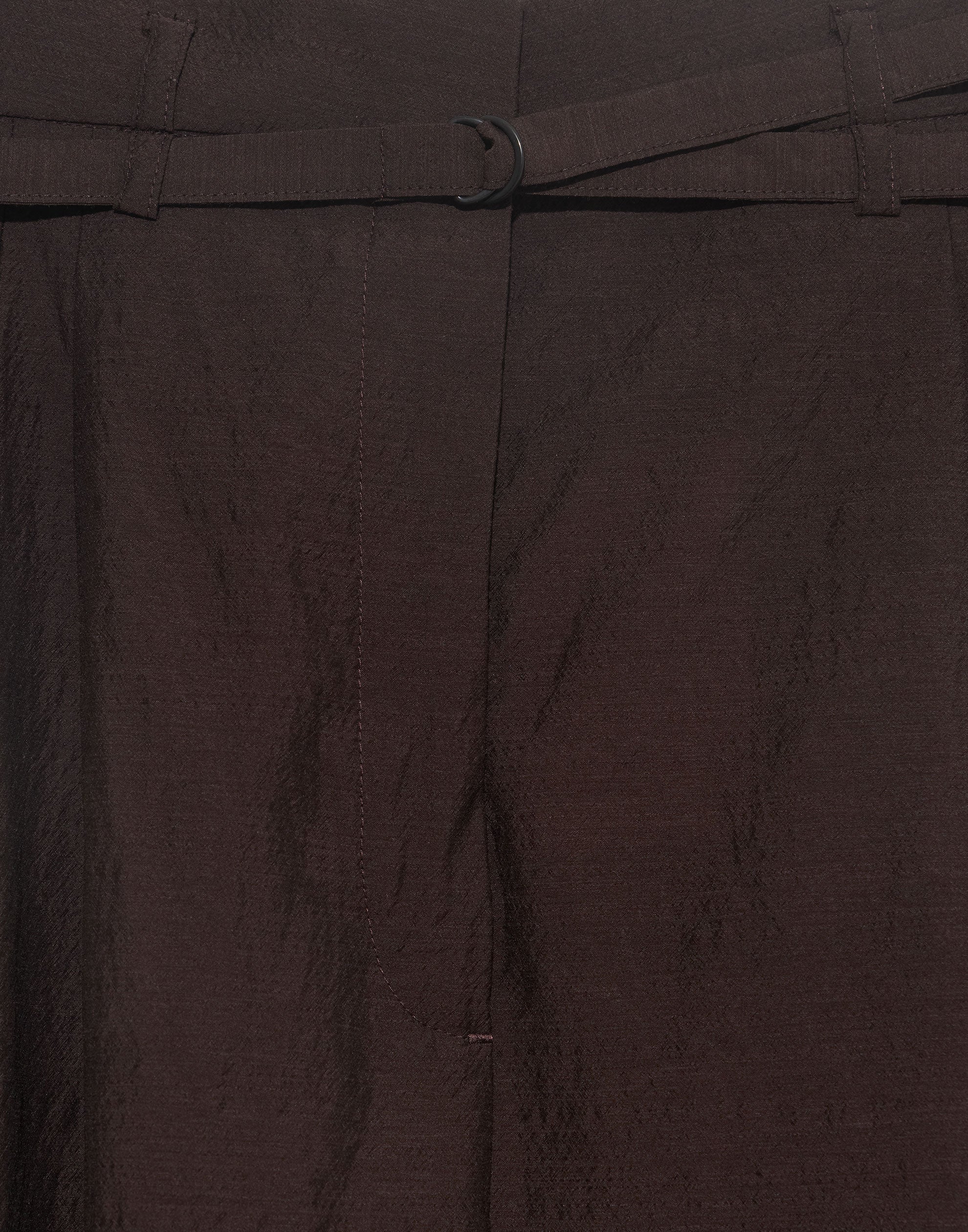 Cherry Wood Wool Blend Pina Pleated Trousers - Image 7