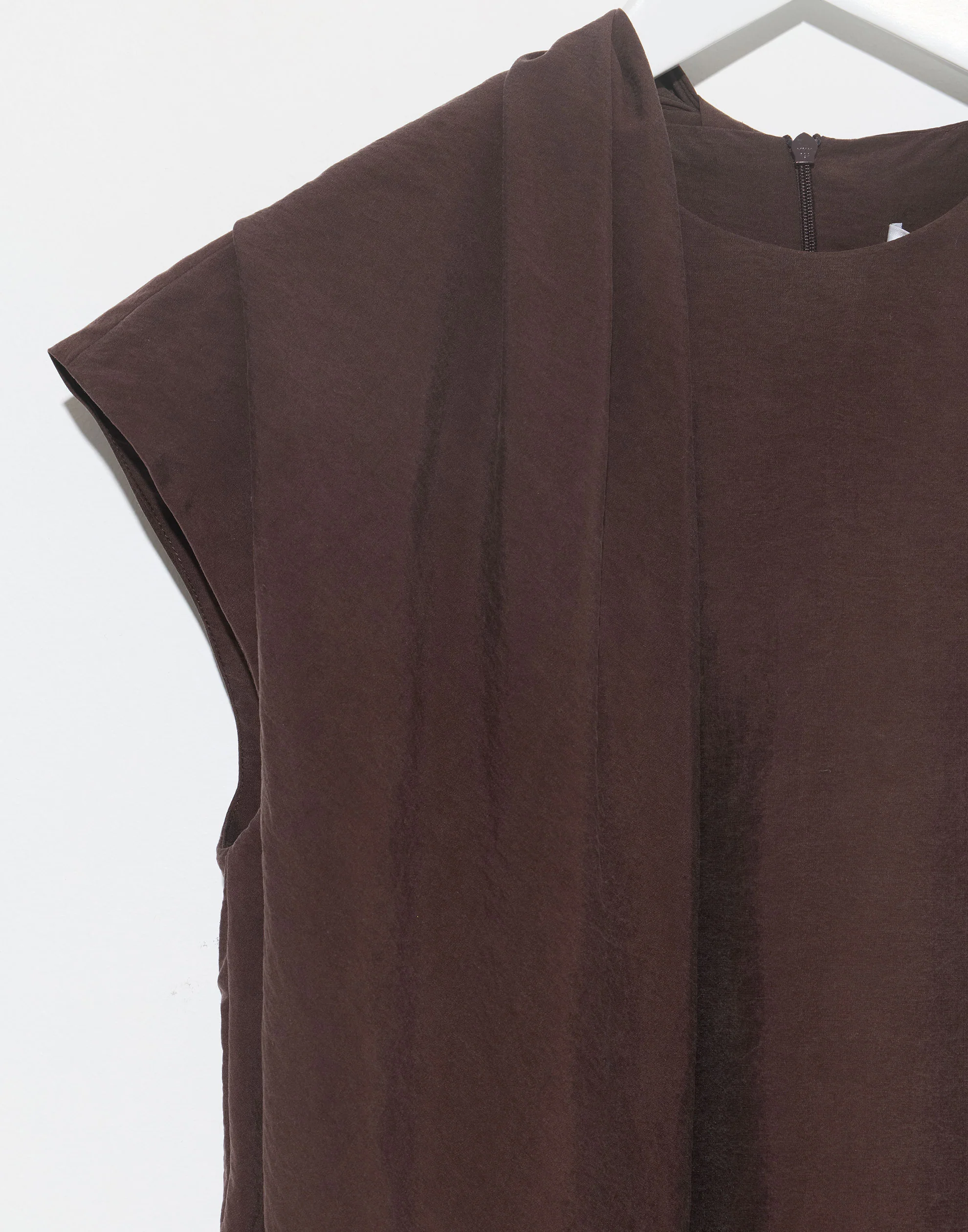 Porto Silk Blend Daju Sleeveless Dress - Image 7