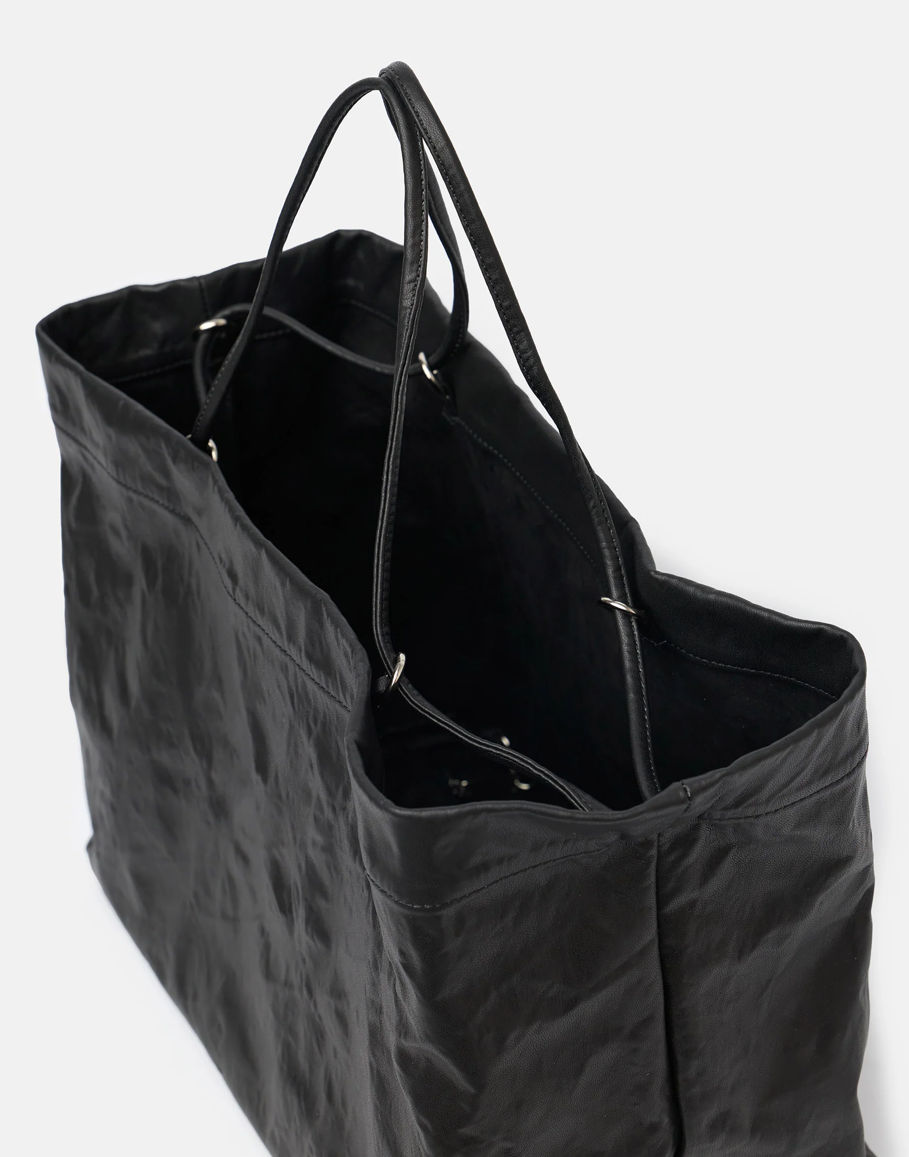 Black Eco Nappa Basket - Image 5