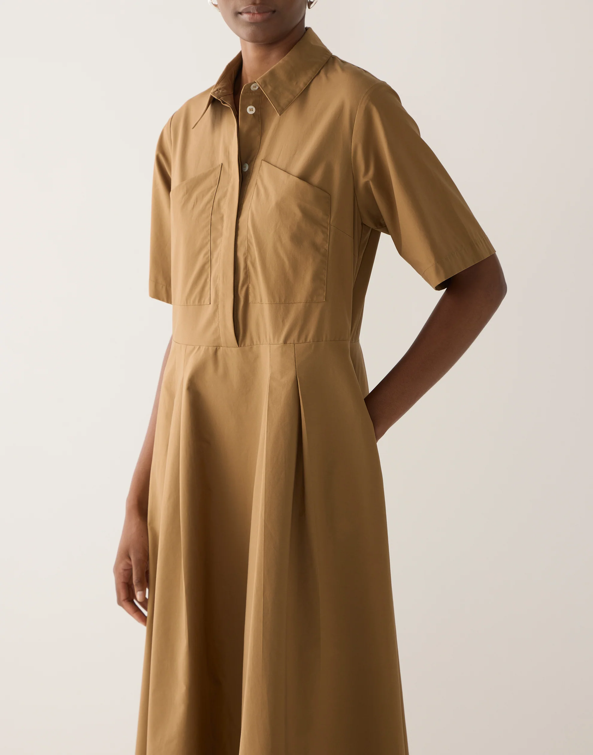 Cocoa Cotton & Tencel Calliope Dress - Image 4