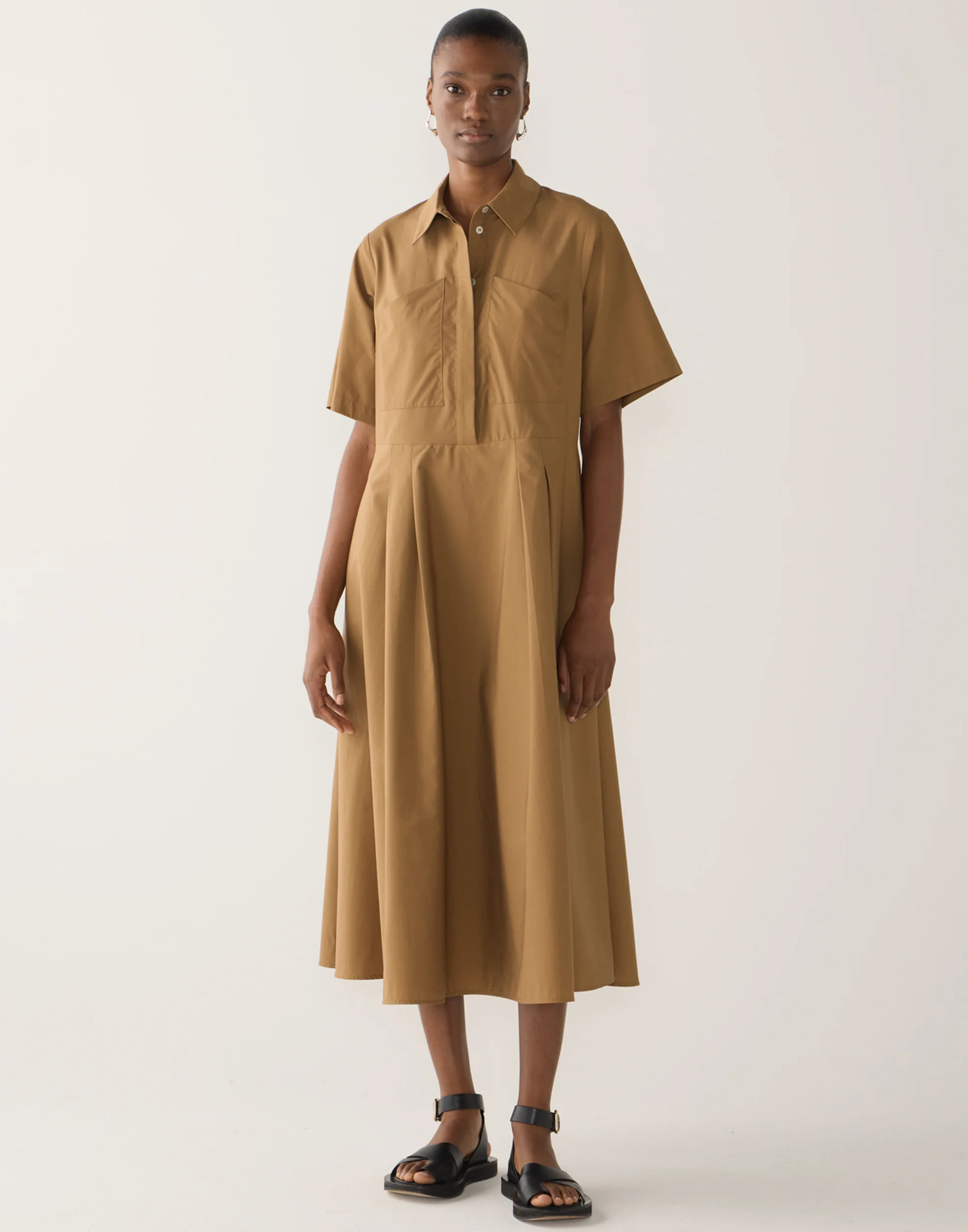 Cocoa Cotton & Tencel Calliope Dress - Image 6
