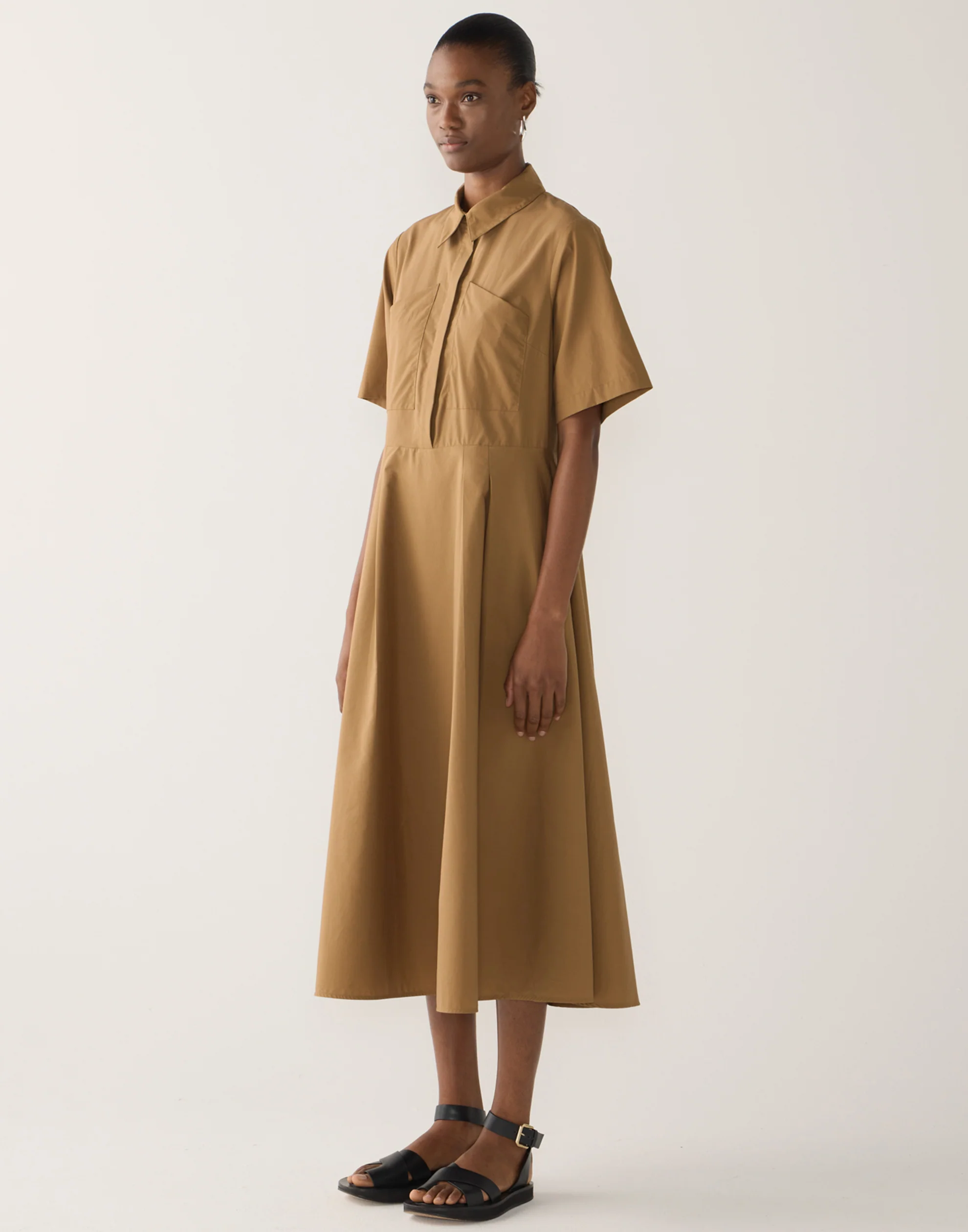 Cocoa Cotton & Tencel Calliope Dress - Image 7