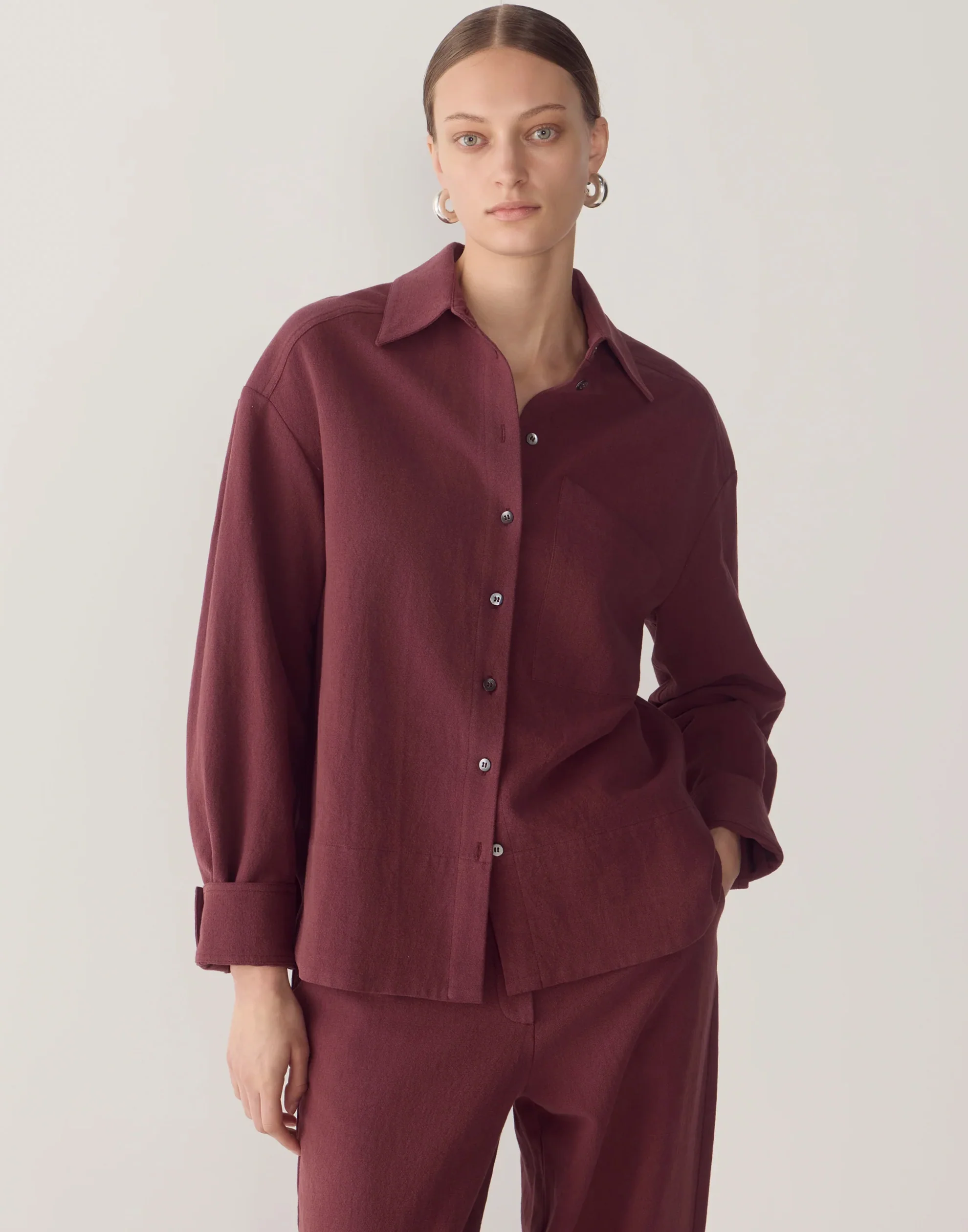 Mulberry Cotton & Linen Andrea Shirt
