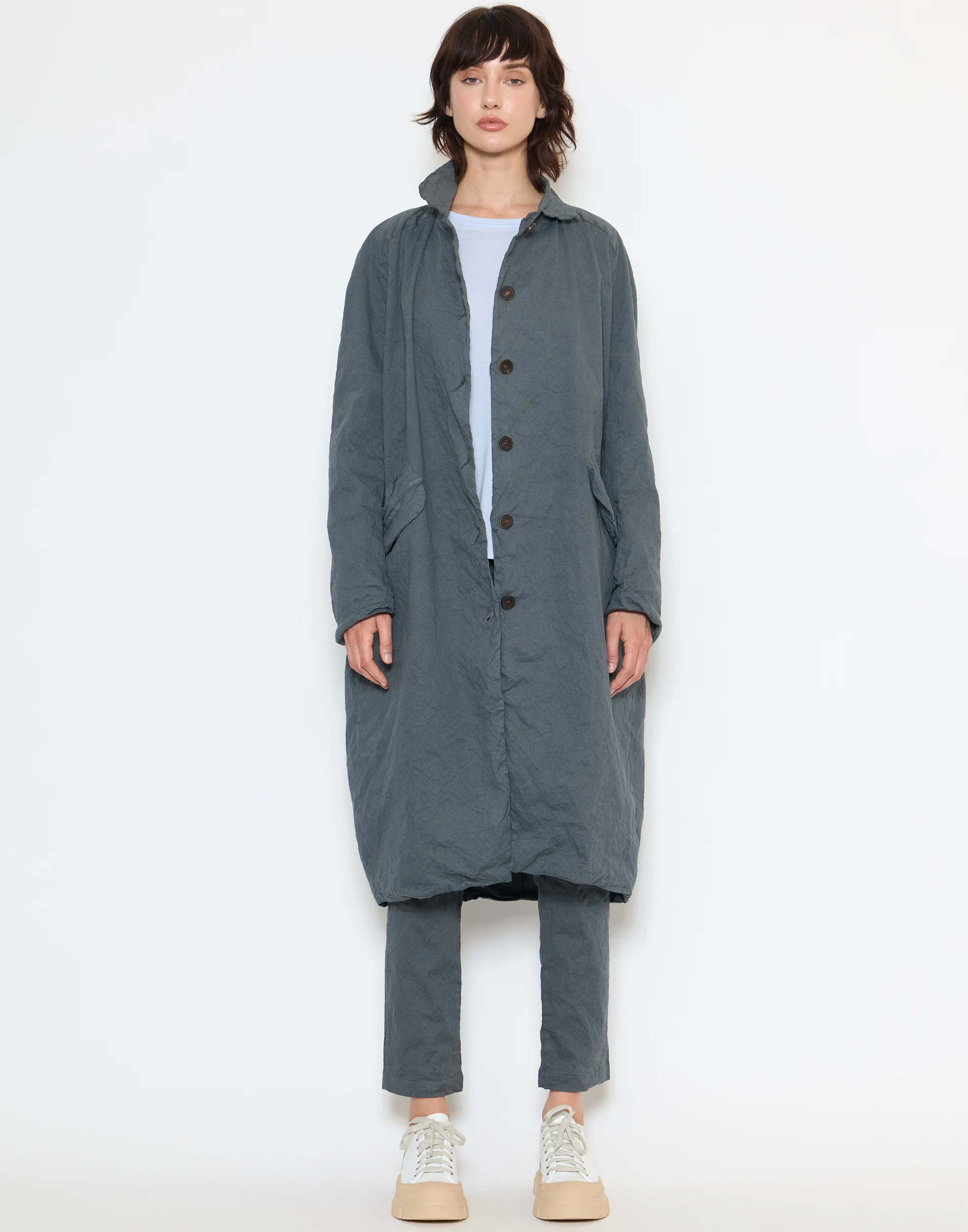 Zinc Cotton Blend Maxima Coat - Image 3
